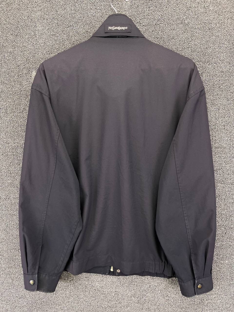 Yves Saint Laurent Vintage Yves Saint Laurent Luxury Zip Up Trashed Jacket Size US M / EU 48-50 / 2 - 11 Thumbnail