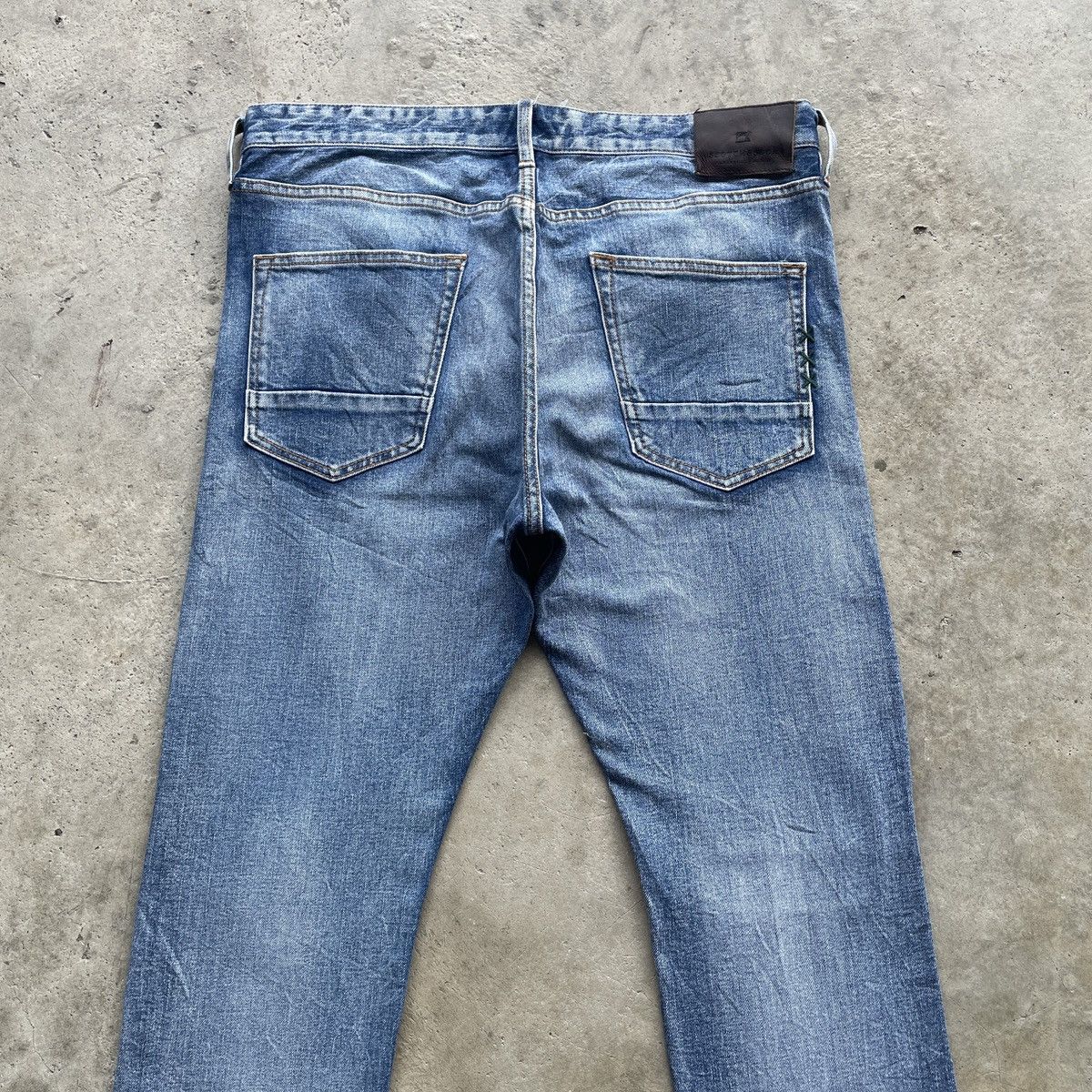Japanese Brand Vintage Scotch&Soda Ripped Faded Distressed Jeans Pants W35 Size US 35 - 10 Thumbnail