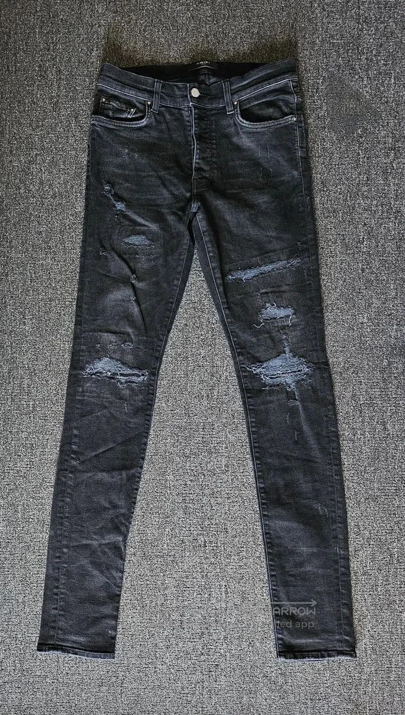 Amiri Amiri Distressed Denim Jeans. Size US 32 / EU 48 - 1 Thumbnail