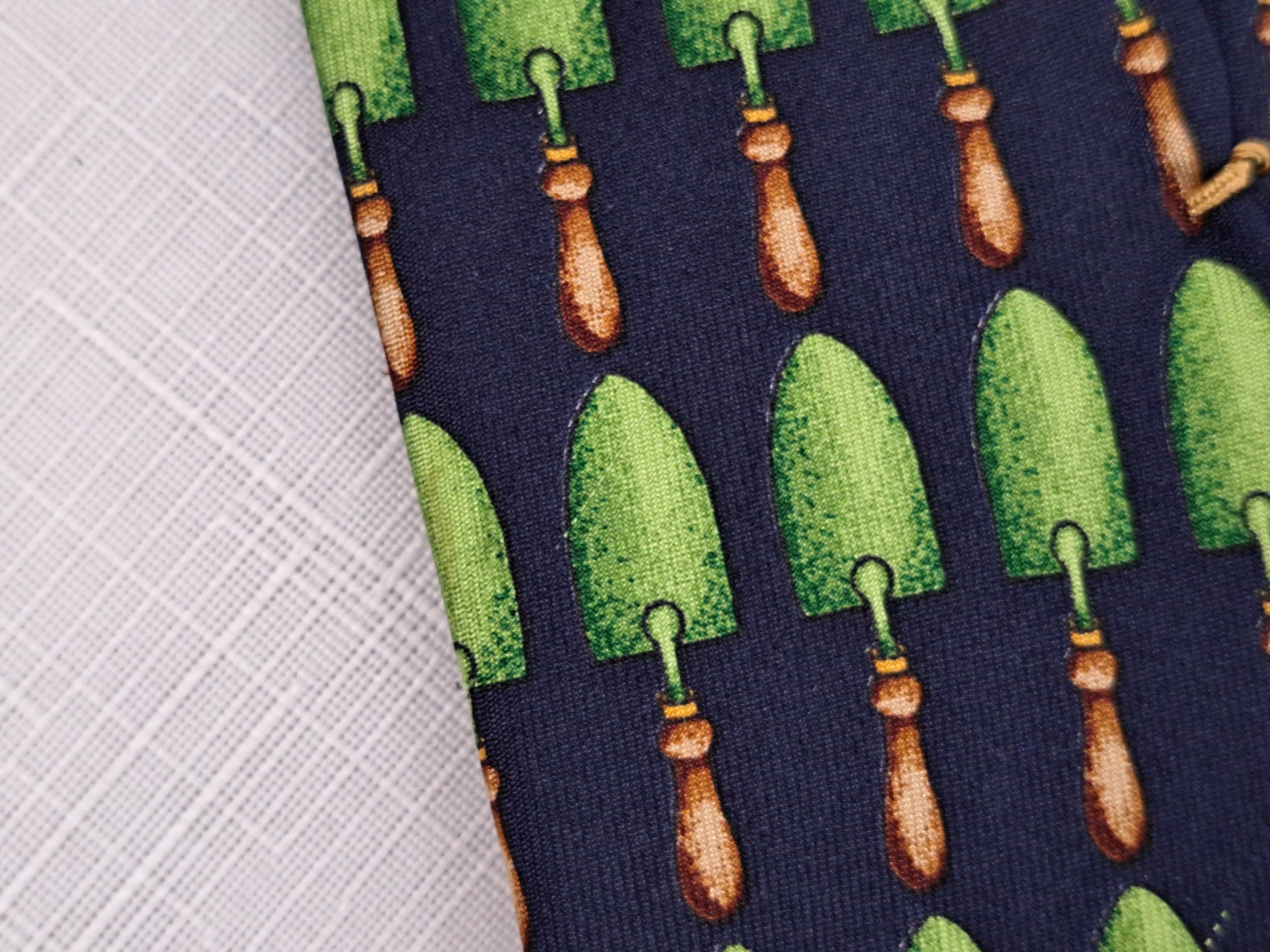 Gucci GUCCI dark blue printed silk tie. Made in Italy. Size ONE SIZE - 13 Thumbnail