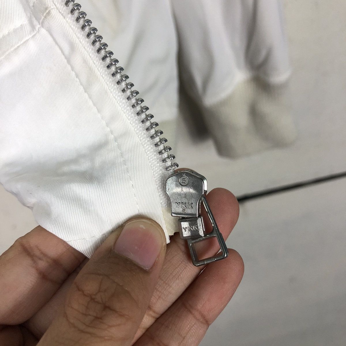 Japanese Brand 📌Rich White Vtg Bomber Jacket Urban Research Issey Miyake Size US M / EU 48-50 / 2 - 18 Thumbnail