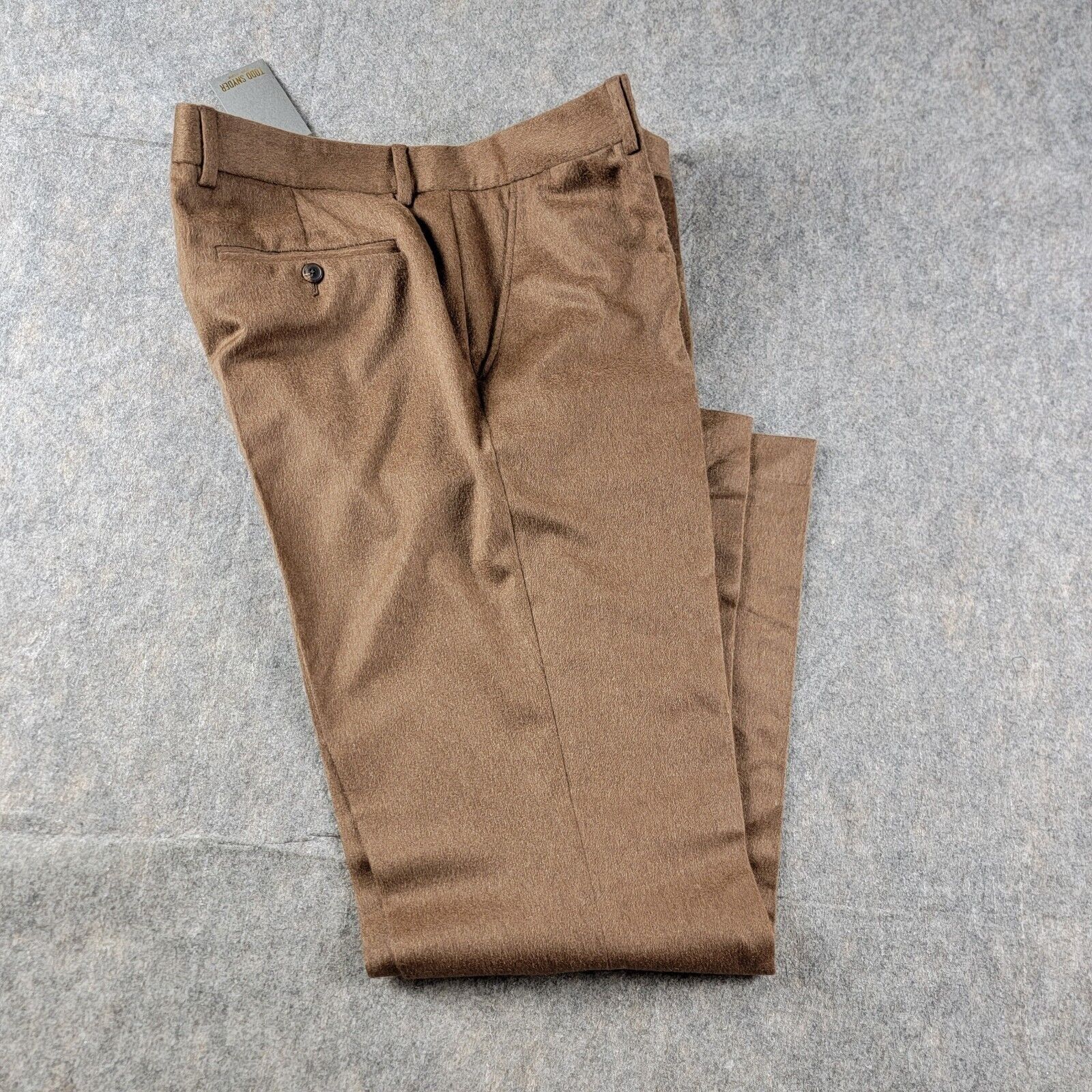 Todd Snyder Todd Snyder Cashmere Trouser size 36/32 Hazelnut Brown NWT Size US 36 / EU 52 - 14 Thumbnail