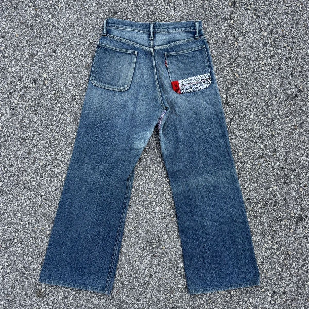 Kapital 90s Kapital Patchwork Jeans Size US 29 - 2 Thumbnail