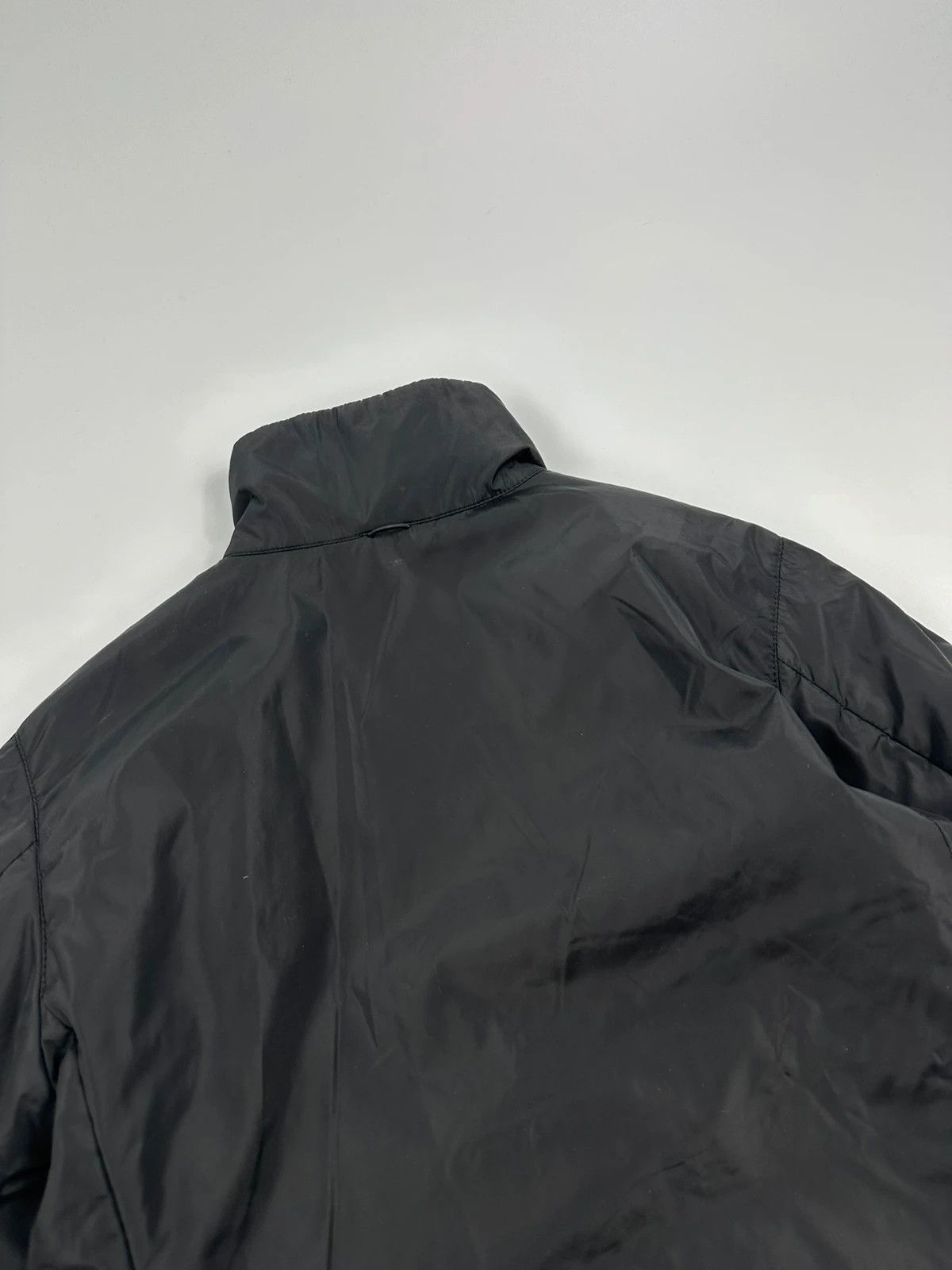 Prada Prada Sport FW2002 Black Padded Nylon Jacket Double Zip Size US S / EU 44-46 / 1 - 7 Thumbnail