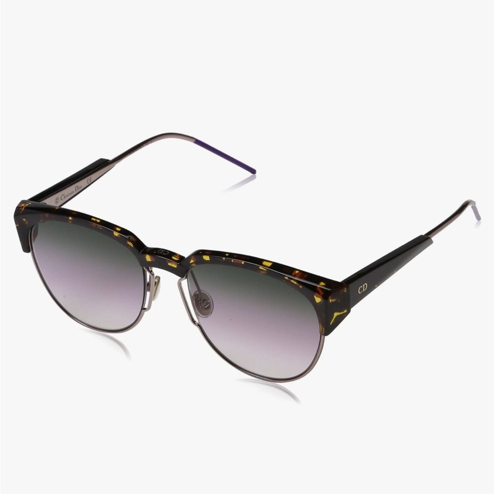 Dior New Dior 01KSO Faceted Spectral Sunglasses 53-18 Size ONE SIZE - 4 Thumbnail