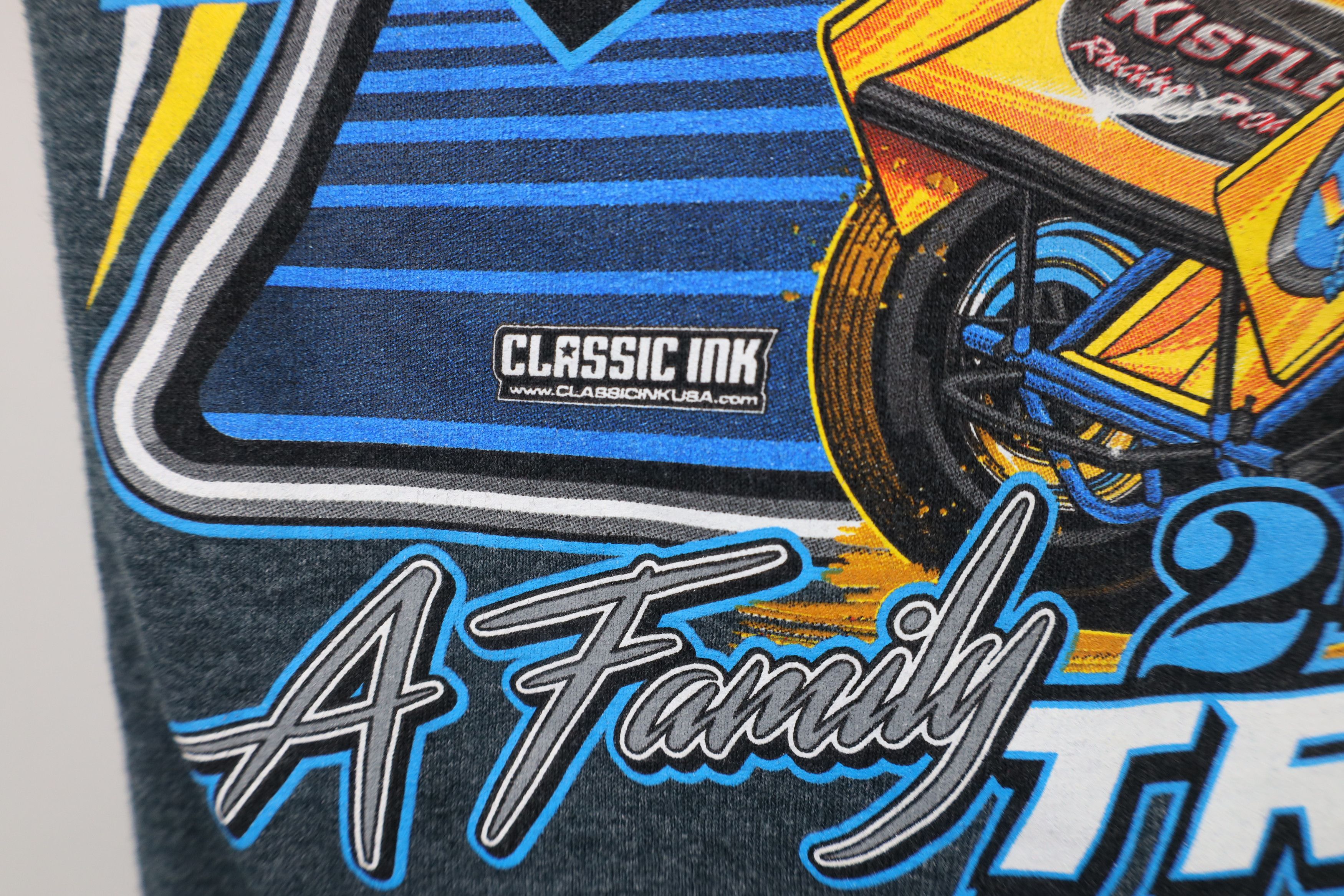 Vintage Y2K Streetwear John and Kelsey Ivy Racing T-Shirt Gray Size M / US 6-8 / IT 42-44 - 9 Thumbnail