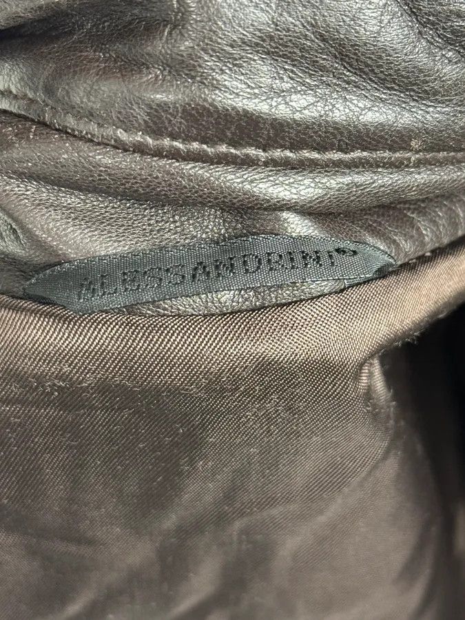 Daniele Alessandrini 2000s Daniele Alessandrini Cropped Brown Leather Jacket Size US S / EU 44-46 / 1 - 12 Thumbnail
