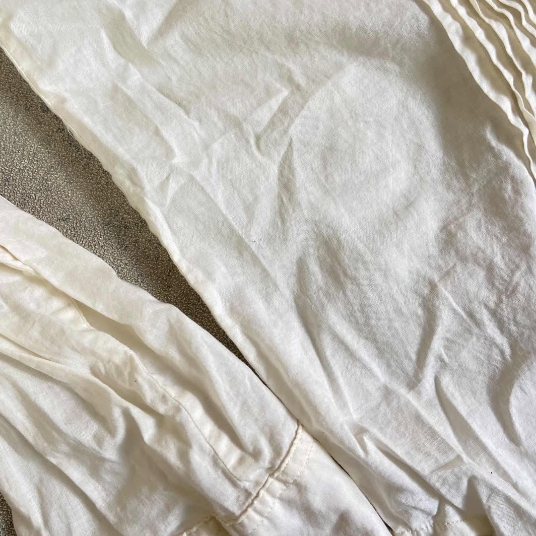 Ann Demeulemeester Ann Demeulemeester - Tuxedo White Button up Shirt Size US M / EU 48-50 / 2 - 8 Thumbnail
