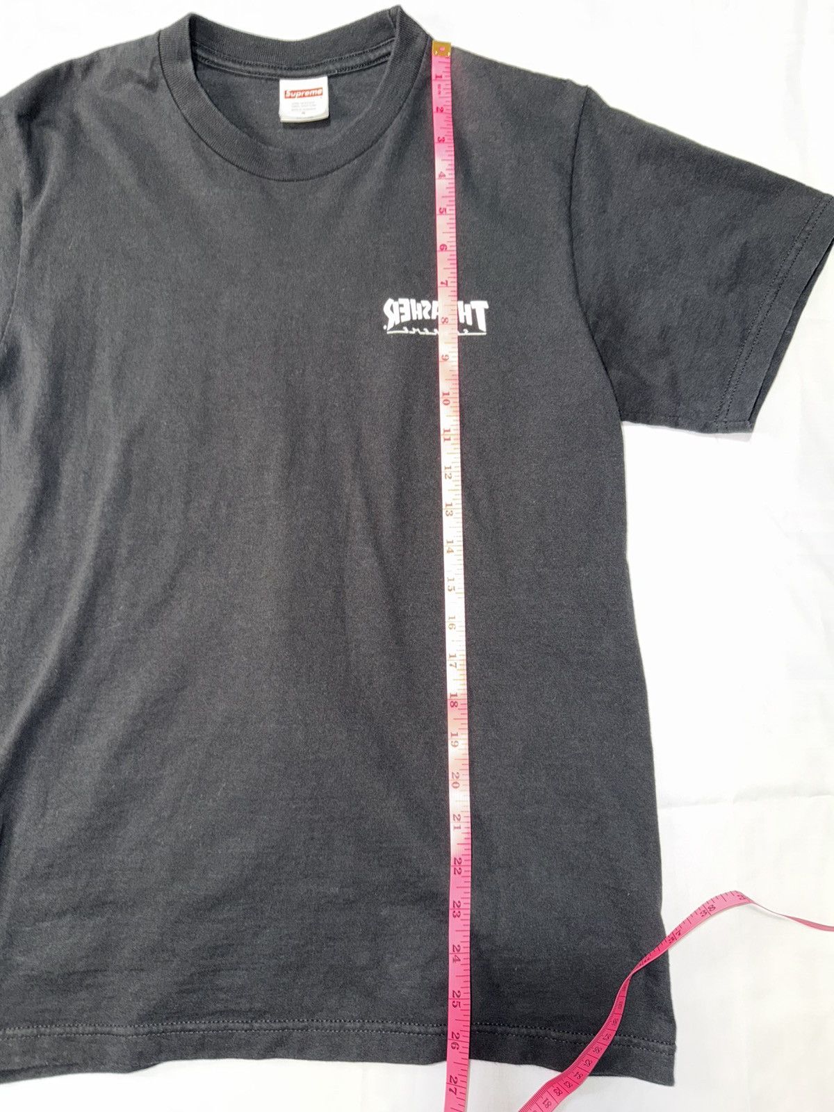 Supreme × Thrasher Supreme x Thrasher Cross Tee Black Size Small Excellent Cons Size US S / EU 44-46 / 1 - 10 Thumbnail