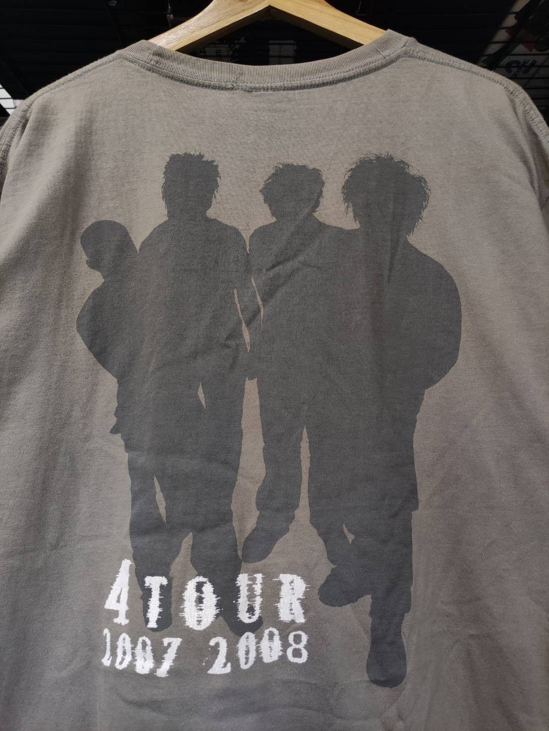 Band Tees Vtg 00's The Cure 4 Tour 2007 Promo T-Shirt Size US XL / EU 56 / 4 - 11 Thumbnail