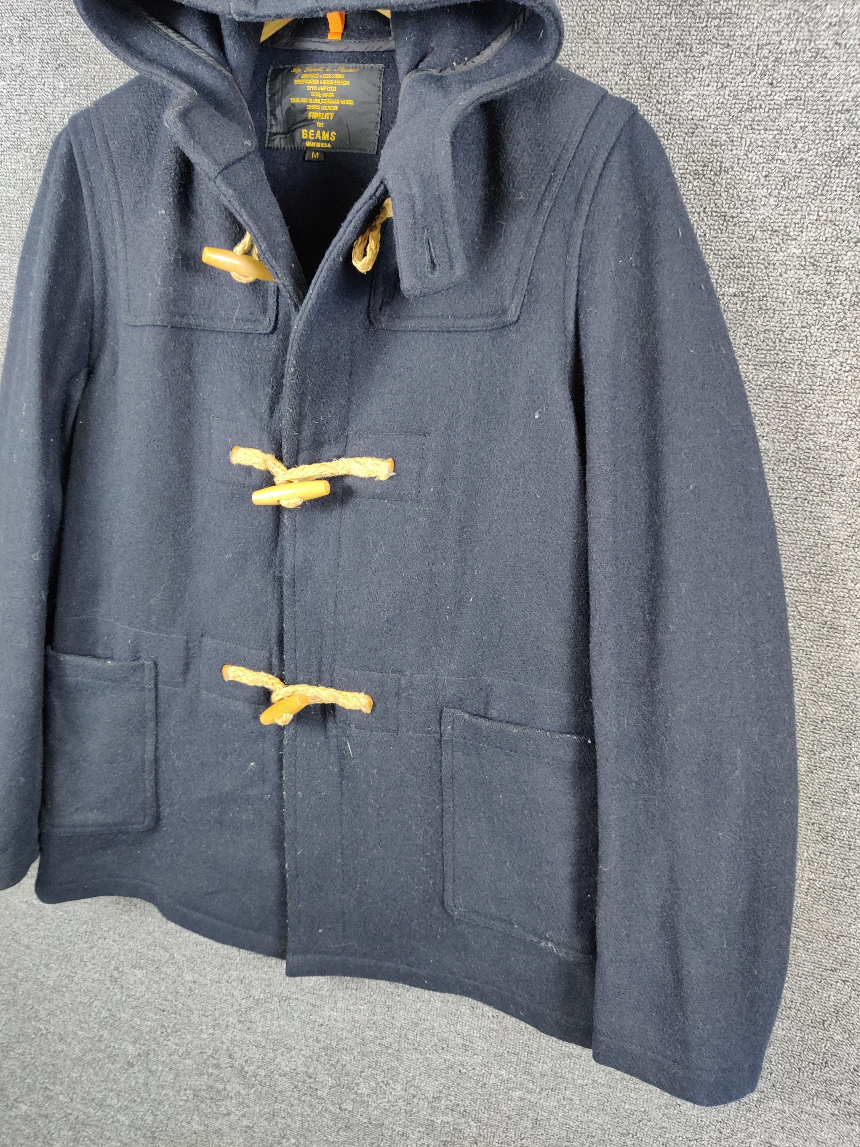 Beams Plus Vintage Beams Duffle Wool Coat Size US M / EU 48-50 / 2 - 5 Thumbnail