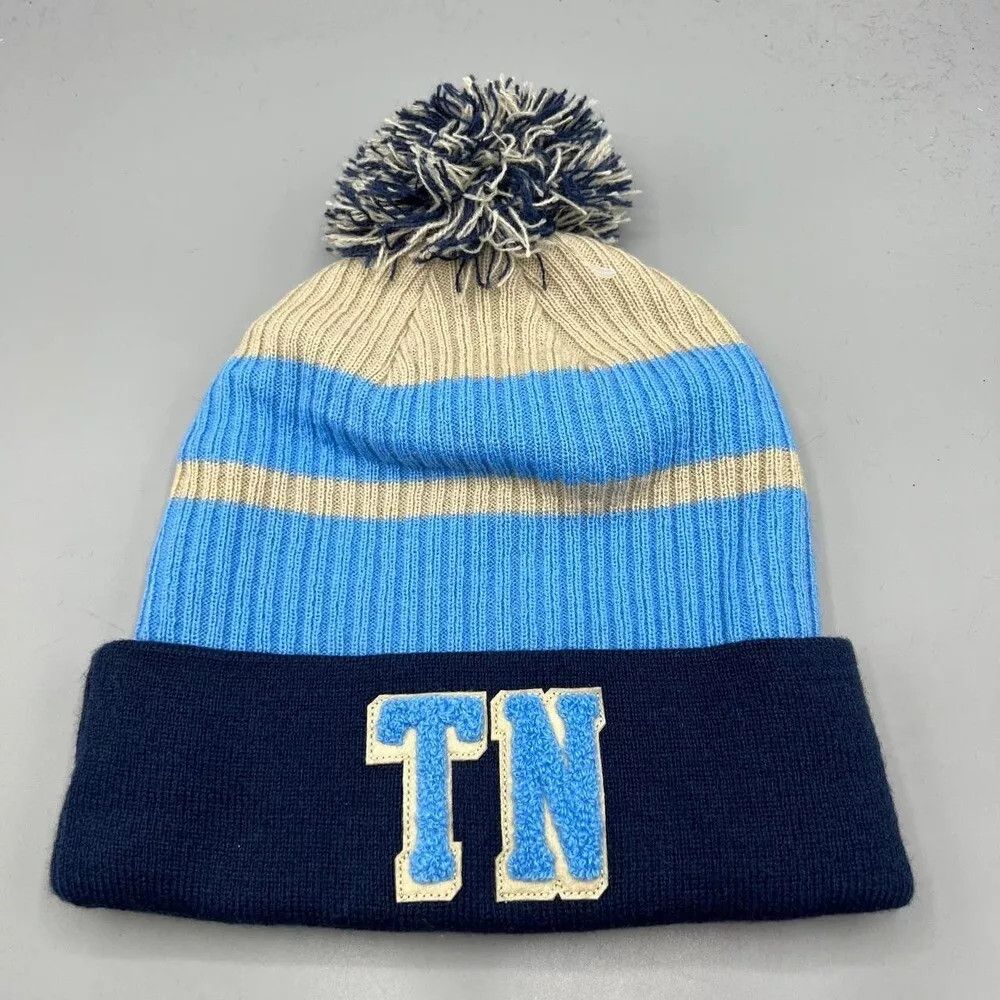 Other Tennessee Titans Hat Men Fanatics Cuffed Beanie Pom Pom Cap Size ONE SIZE - 1 Thumbnail