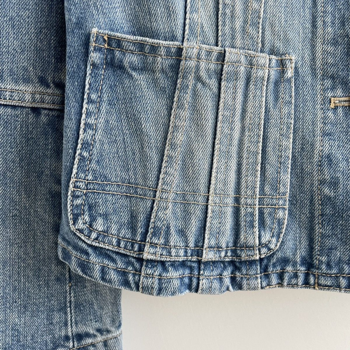 Marc Jacobs Y2K Denim Women's Jacket Size M / US 6-8 / IT 42-44 - 3 Thumbnail