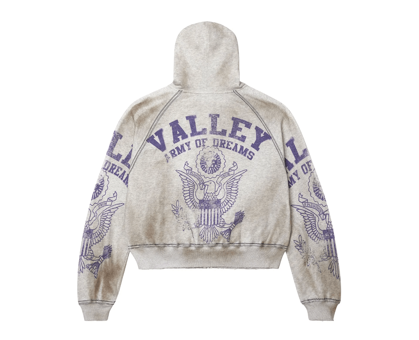 Other Vale Forever Army Zip Up 'Dirty/Grey' Size XL Size US XL / EU 56 / 4 - 2 Thumbnail