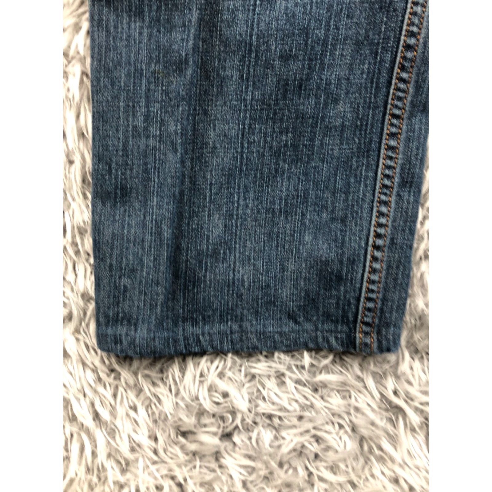Levi's Levi's 505 Jeans Mens Regular Fit Straight 34x29 Blue Medium Wash Denim 5-Pocket Belt Loops Size US 34 / EU 50 - 7 Thumbnail