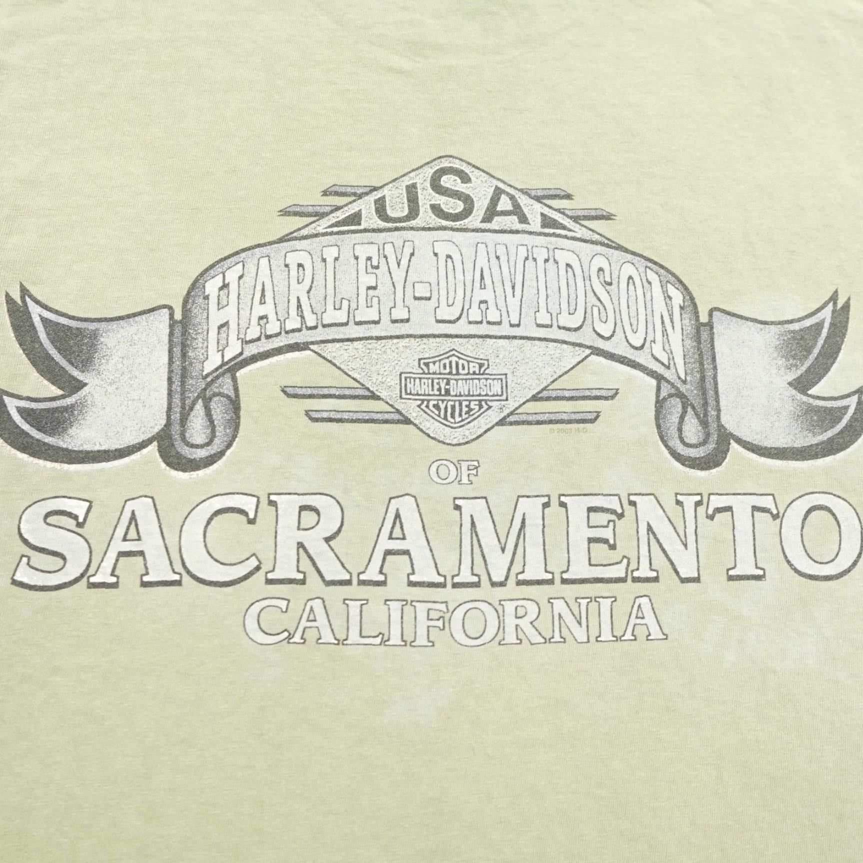 Harley Davidson VINTAGE Harley-Davidson Shirt Mens 2XL Green Motorcycle Biker USA California Sacramento Y2K Shirt Size US XXL / EU 58 / 5 - 6 Thumbnail