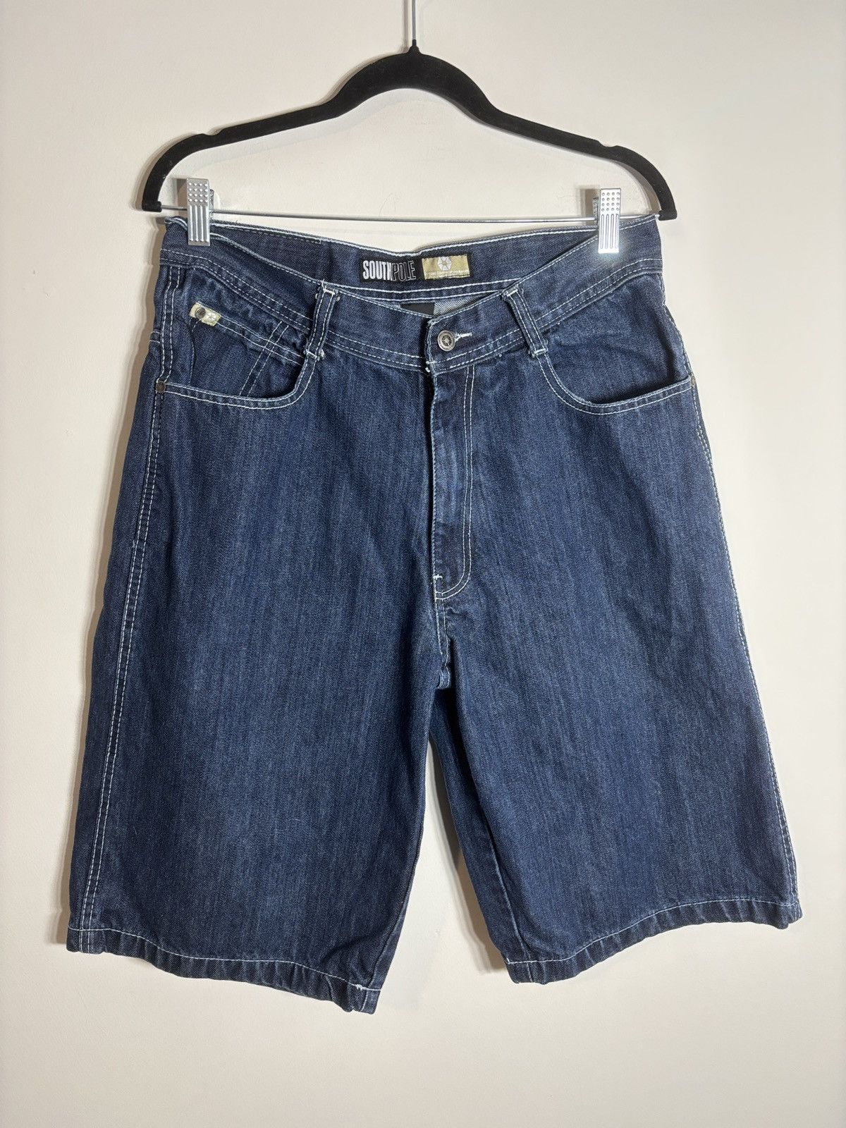 Southpole Vintage Southpole Jean Shorts Baggy Denim Y2K 32” Size US 32 / EU 48 - 3 Thumbnail