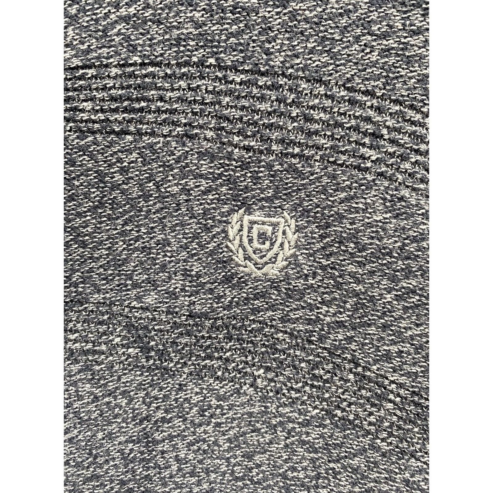 Chaps Chaps Mens Blue Stripe Knit 1/4 Button Cotton Pullover Sweater In Size L Golf Shirt Mens Pullover Knit Pattern Solid 1/4 Zip Fall Winter Size US L / EU 52-54 / 3 - 2 Thumbnail