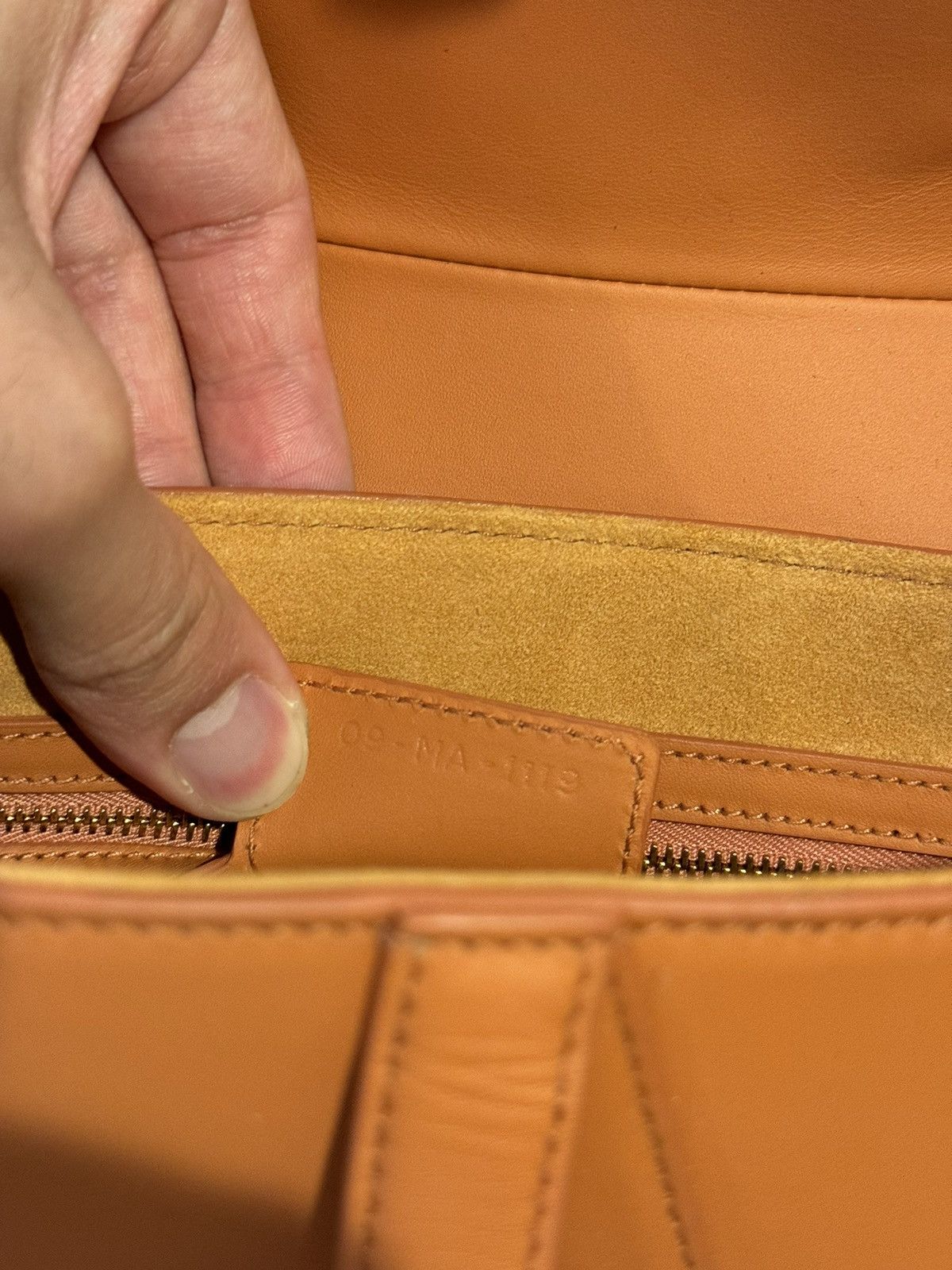 Dior Dior Ultra Matte Saddle Bag Orange Leather Medium Size ONE SIZE - 12 Thumbnail
