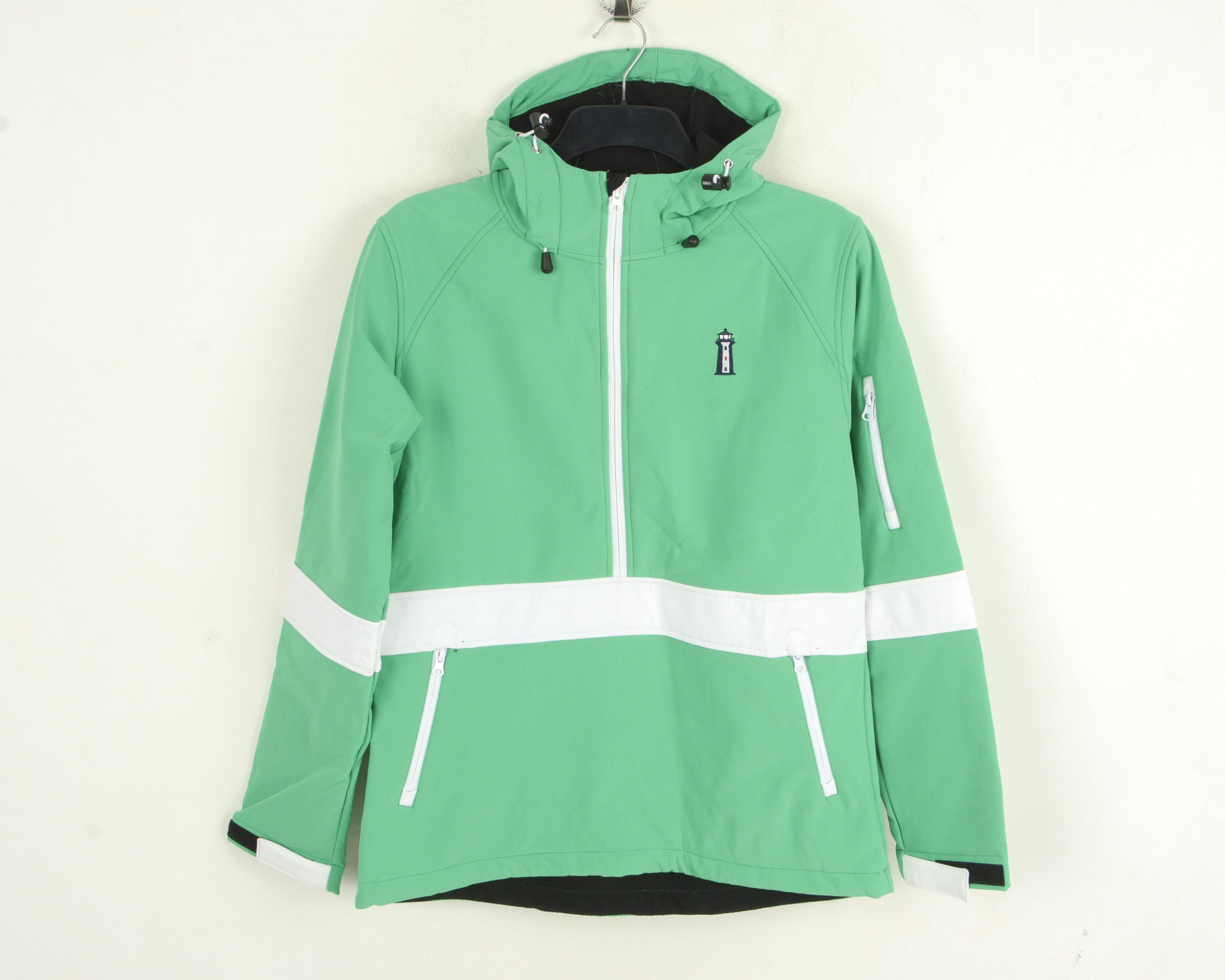 Other BRANSDAL Softshell Anorak Jacket L Hooded Pullover Coat Size L / US 10 / IT 46 - 1 Thumbnail