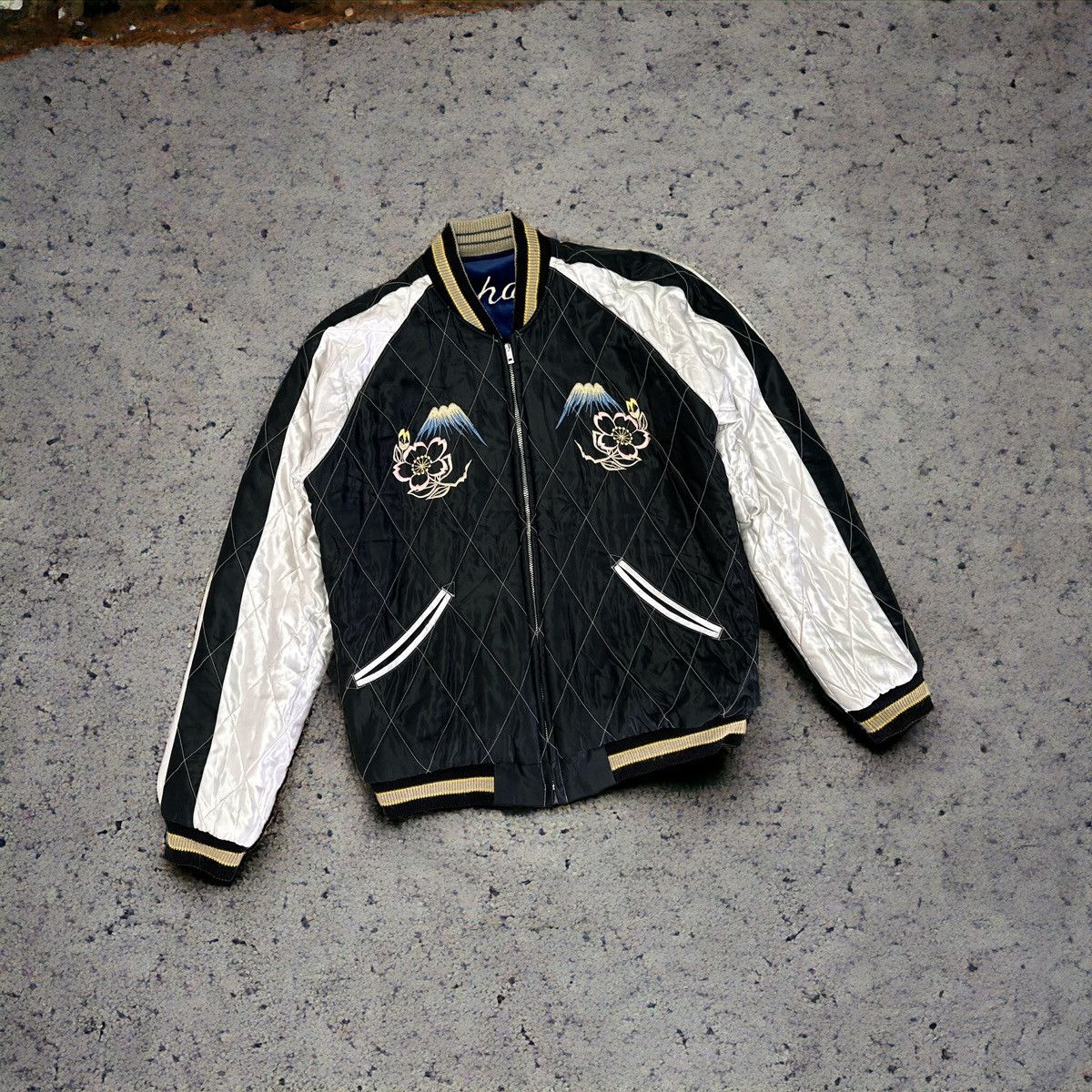 Toyo Enterprises VINTAGE 1960s TOYO VELVET SUKAJAN REVERSIBLE JACKET Size US S / EU 44-46 / 1 - 4 Thumbnail