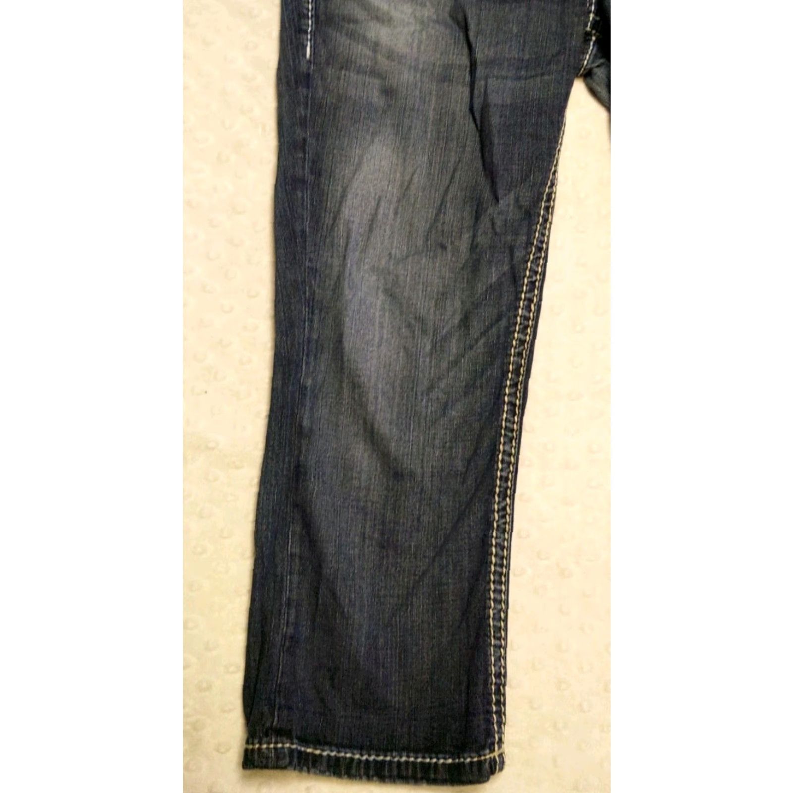 Silver Jeans Co. Silver Jeans Capri Jeans 30 Blue Aiko Capri Womens 5-Pocket Denim Logo Button Zip Stretch Crop Modern City Rock Casual Size 30" / US 8 / IT 44 - 3 Thumbnail