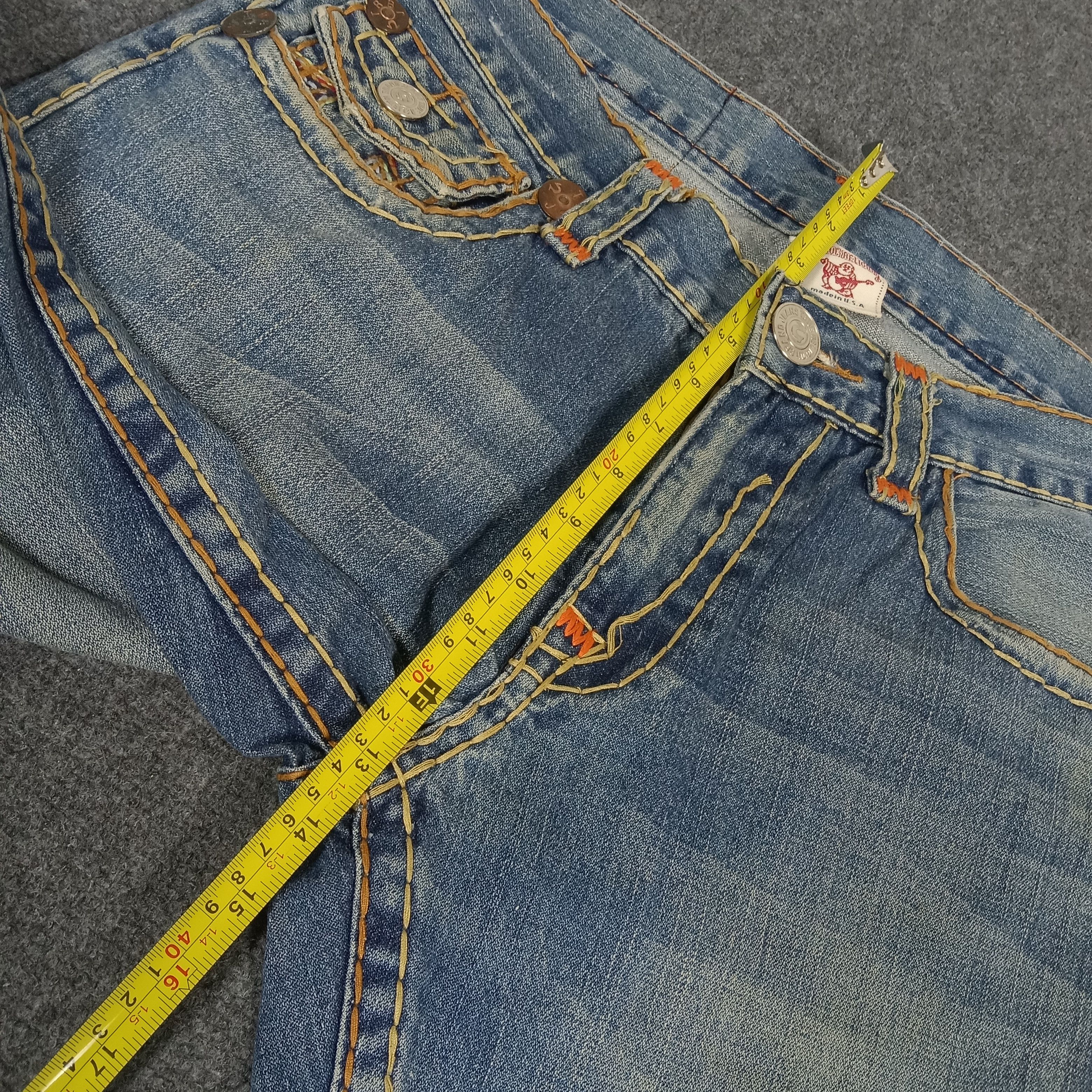 Other Japanese Style True Religion Bootcut Denim Jeans Size US 35 - 8 Thumbnail