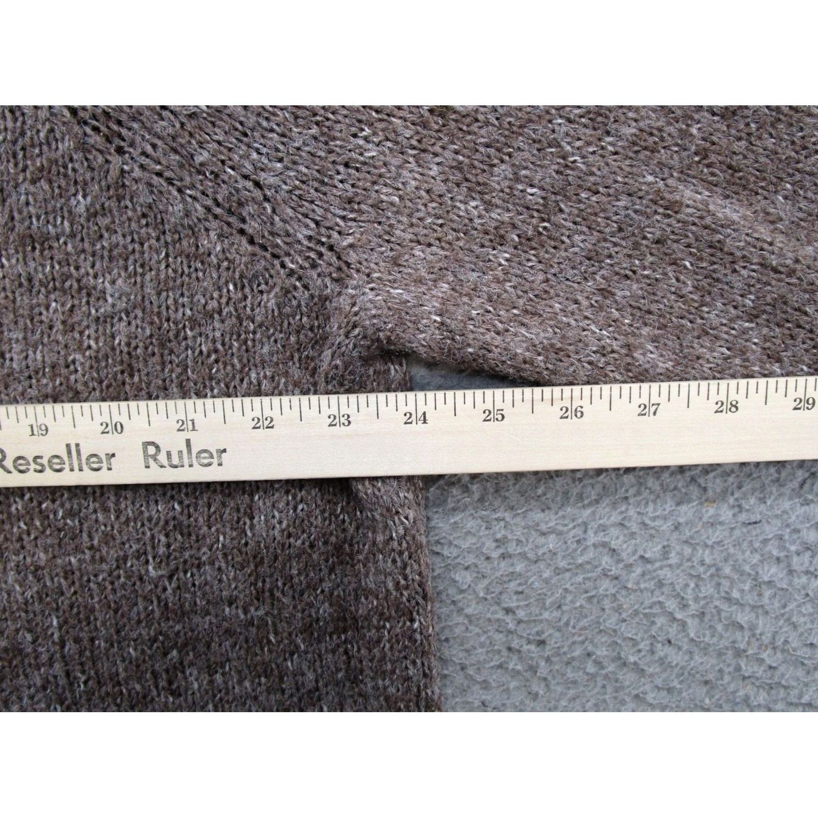 Old Navy Old Navy Wool Blend Knit Pullover Sweater Womens Size L Brown Knit Pullover Wool Blend Women L Brown Wool Blend Pullover Sweater Size L / US 10 / IT 46 - 5 Thumbnail