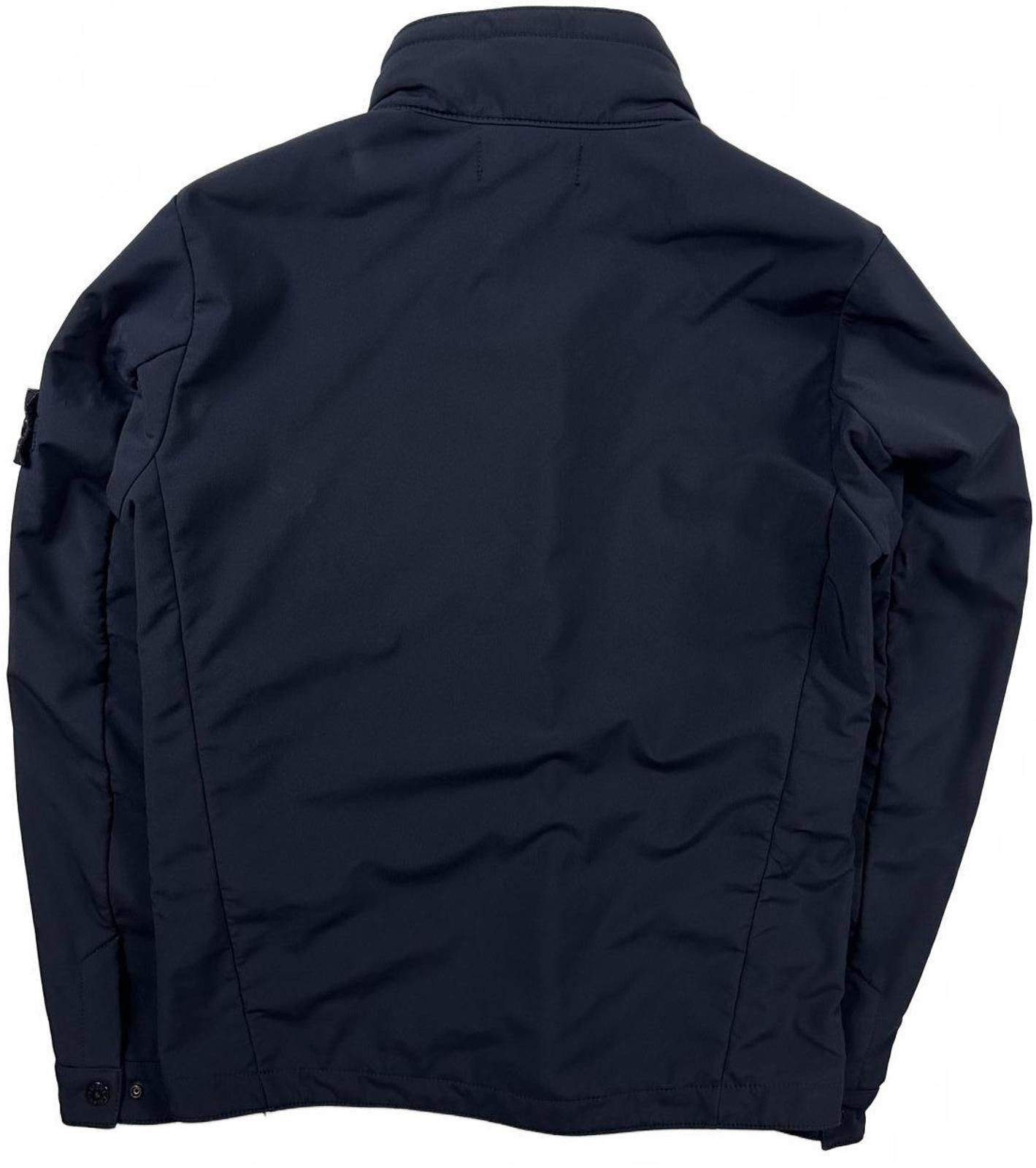 Stone Island Stone Island Soft Shell R Zip Up Jacket Navy Blue Small Size US S / EU 44-46 / 1 - 6 Thumbnail