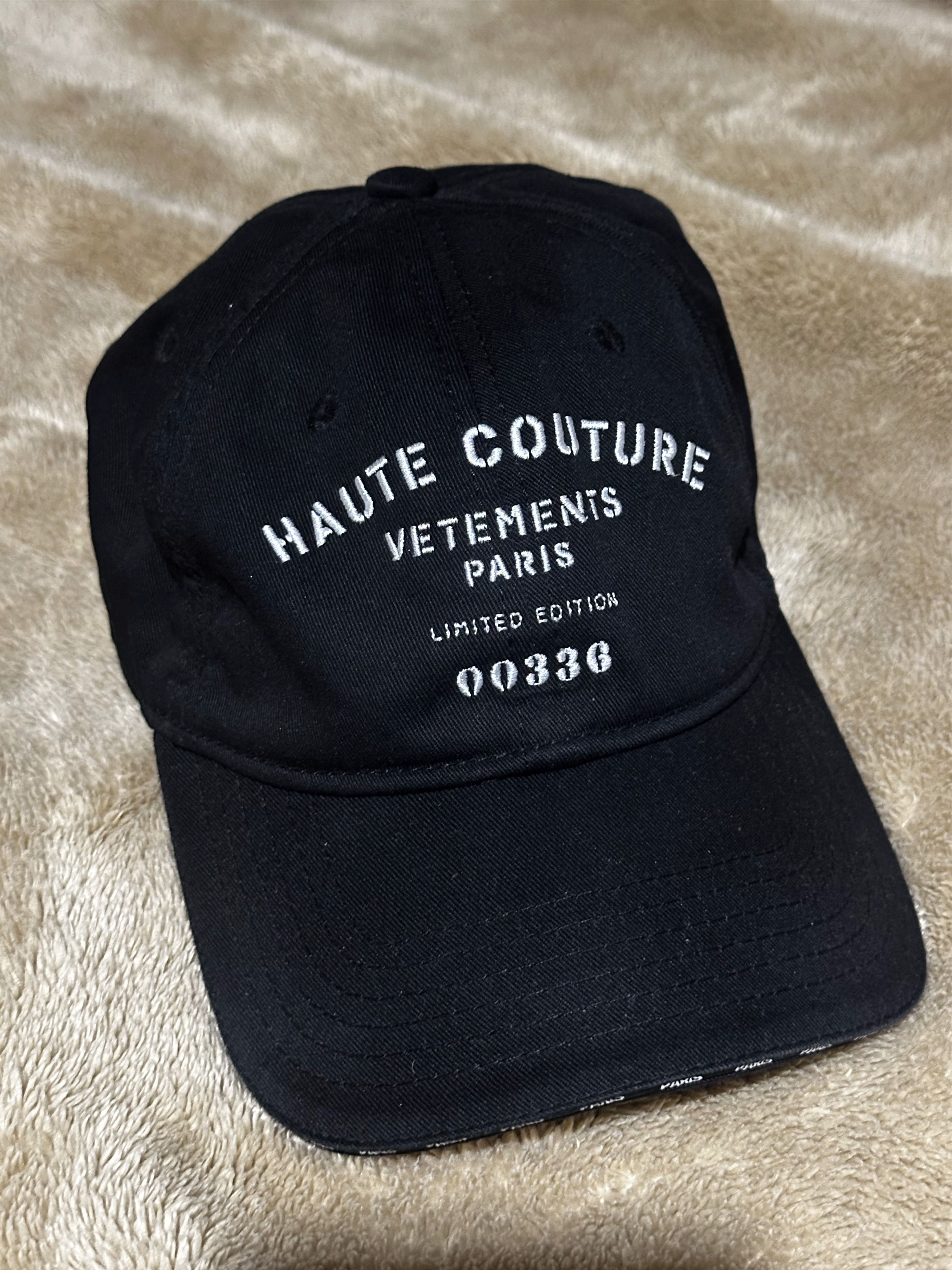 Vetements VETEMENTS HAUTE COUTURE HAT | Grailed