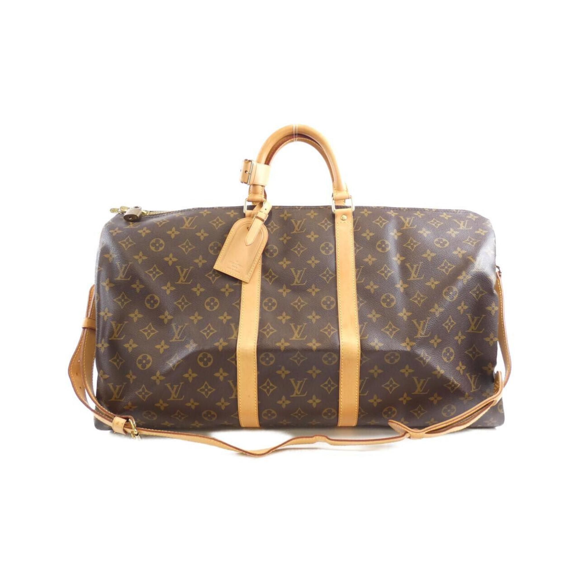 Louis Vuitton Louis Vuitton Keepall Bandouliere 55 travel Size ONE SIZE - 1 Thumbnail