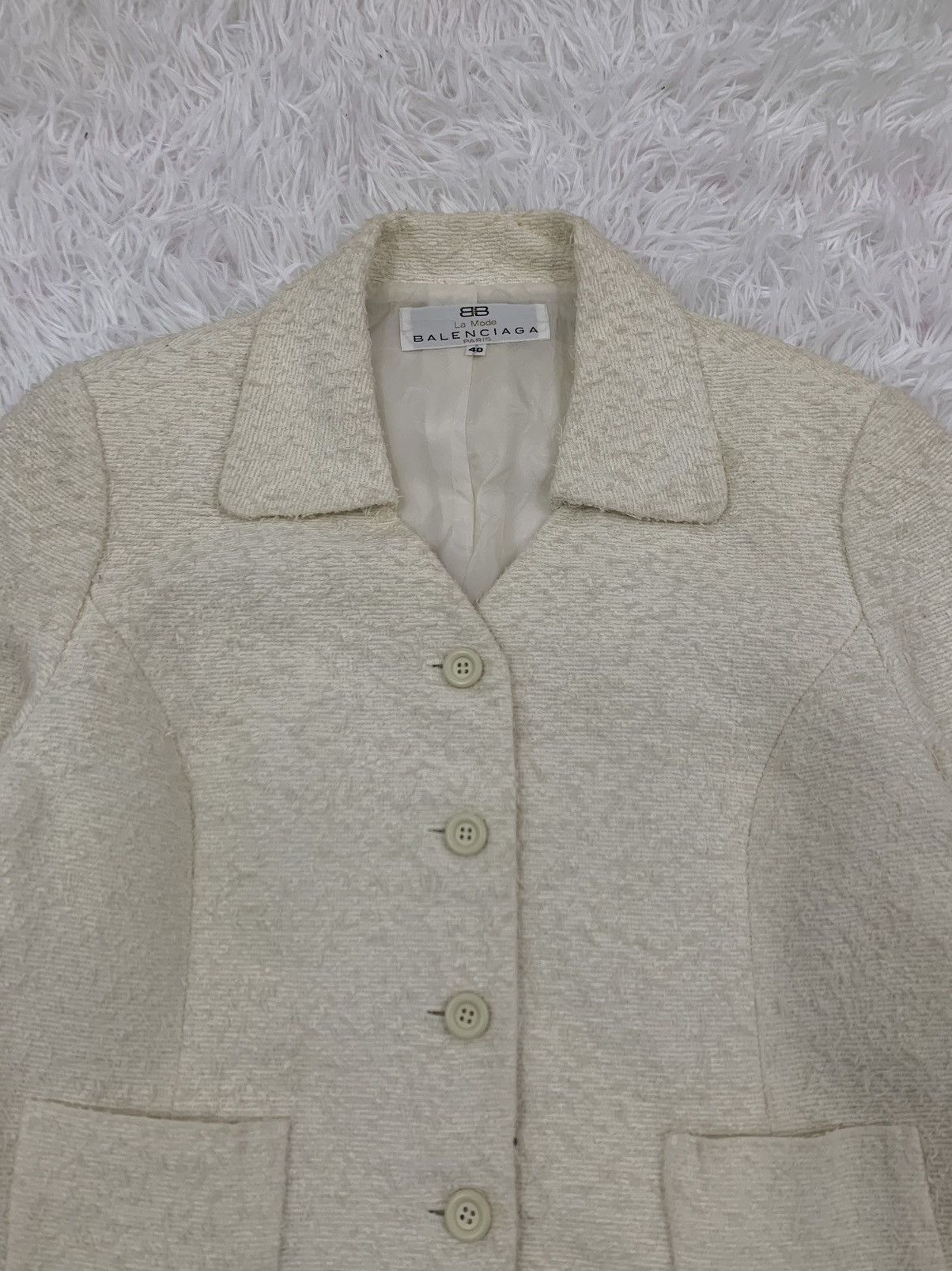 Balenciaga Balenciaga Crop Jacket Size S / US 4 / IT 40 - 5 Thumbnail