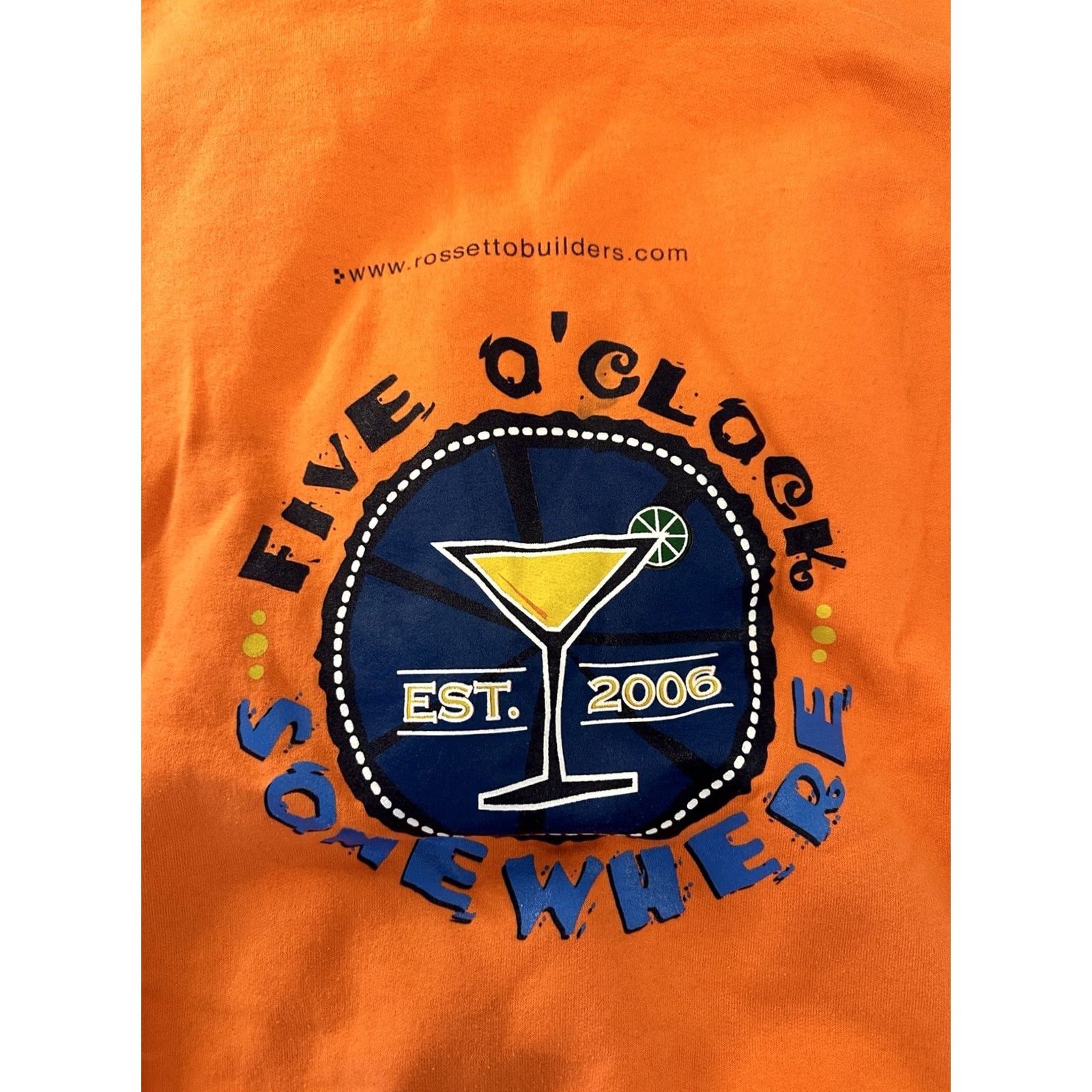 Champion VINTAGE Champion Hoodie Sweatshirt Medium Y2K It’s Five O’Clock Somewhere Size US M / EU 48-50 / 2 - 2 Thumbnail