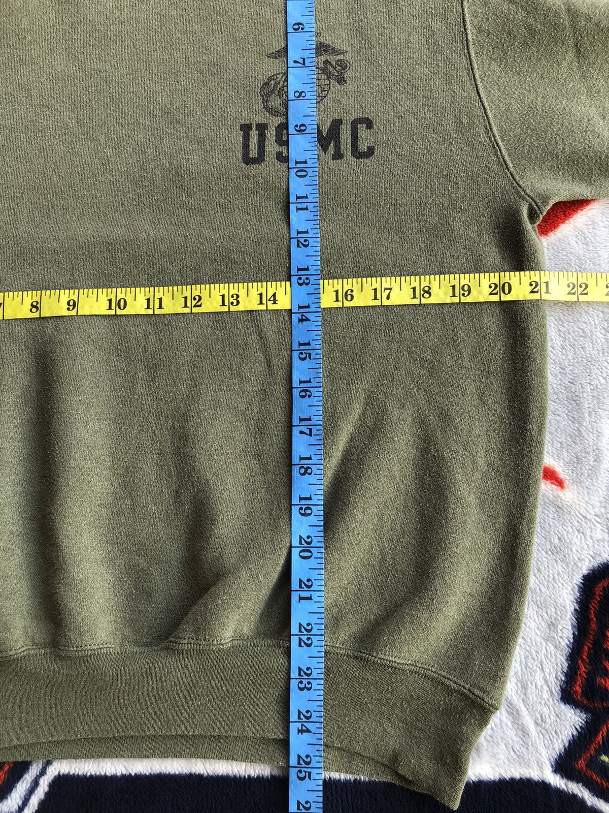 Buzz Rickson's × Vintage Vintage USMC Sweatshirt Rare Size US M / EU 48-50 / 2 - 8 Thumbnail