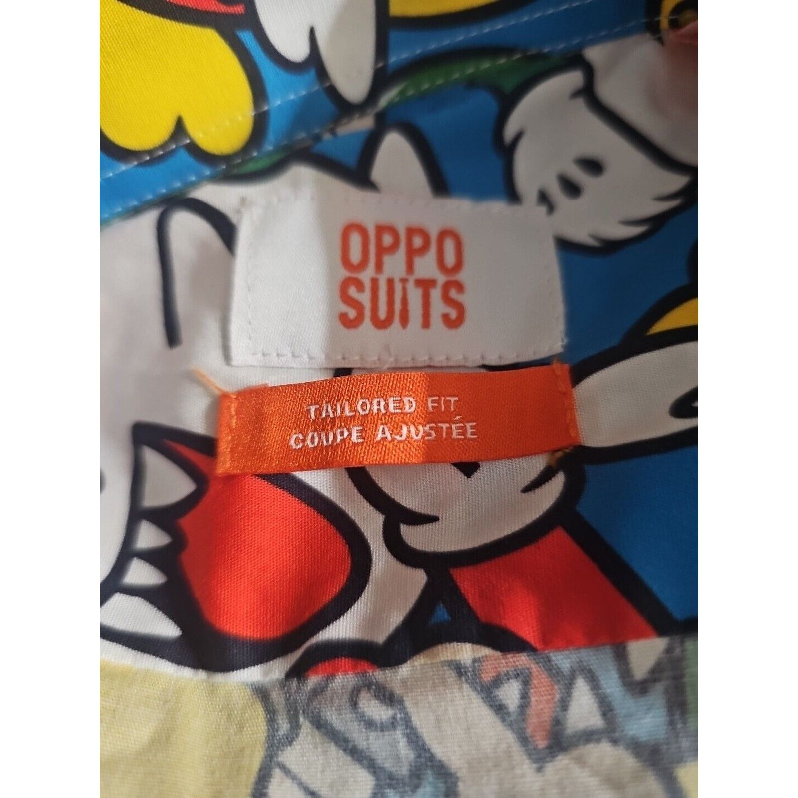 Other OppoSuits Super Mario Mens Tailored Fit Dress Shirt Nintendo Size US L / EU 52-54 / 3 - 9 Thumbnail