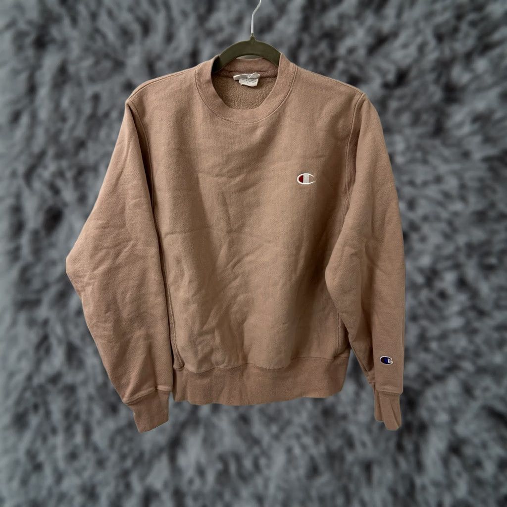 Champion Champion Reverse Weave Crewneck Sweatshirt Mens S Dusty Rose Pink Pullover L/S Baseball? Size US S / EU 44-46 / 1 - 1 Thumbnail