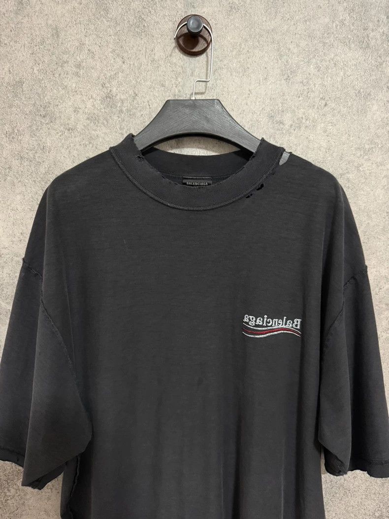 Balenciaga Balenciaga Double-Sided Wear Coca-Cola Short Sleeve T-Shir Size US M / EU 48-50 / 2 - 2 Thumbnail