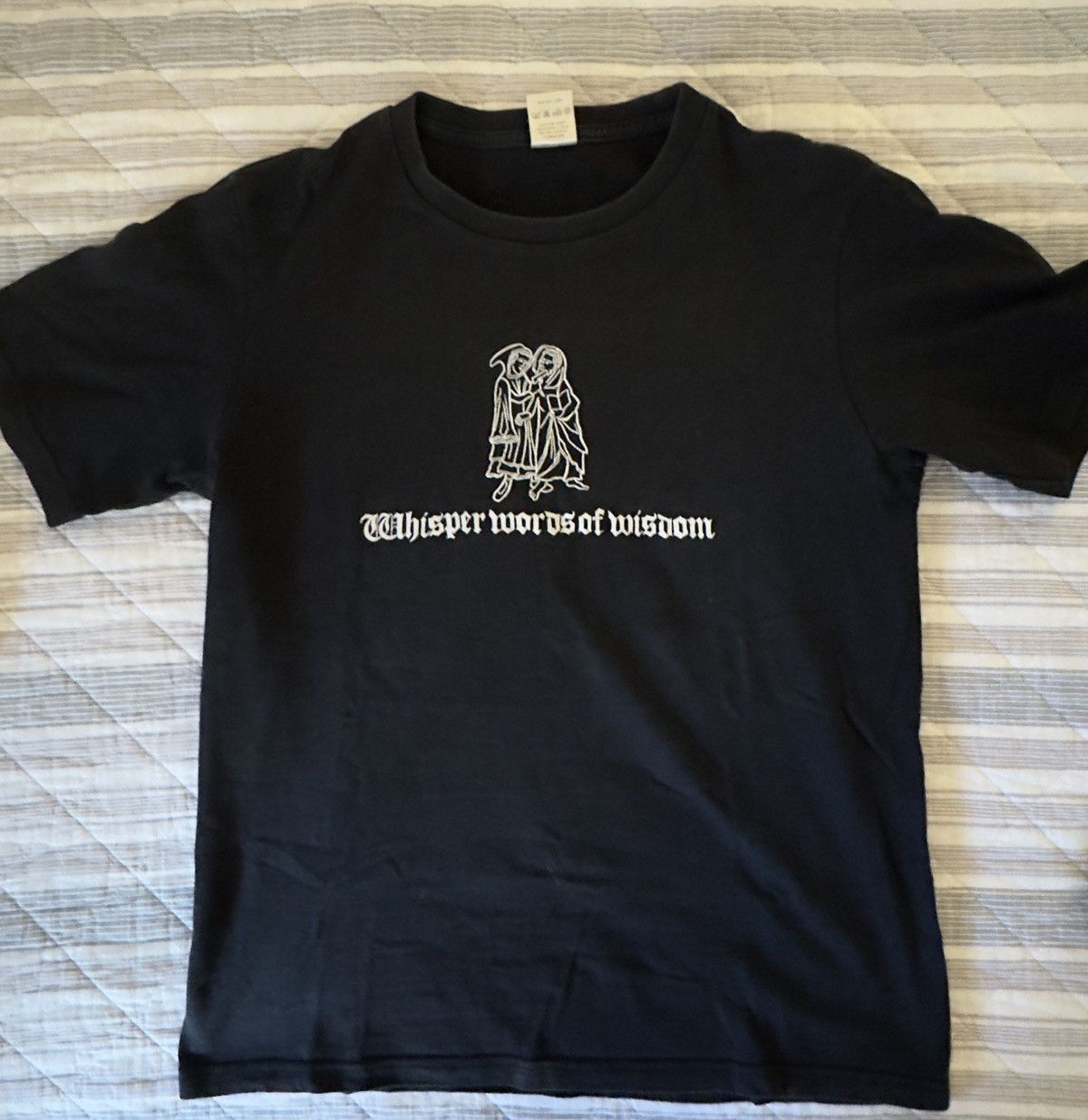 Number (N)ine Number Nine Whisper Words of Wisdom T Shirt Tee Size