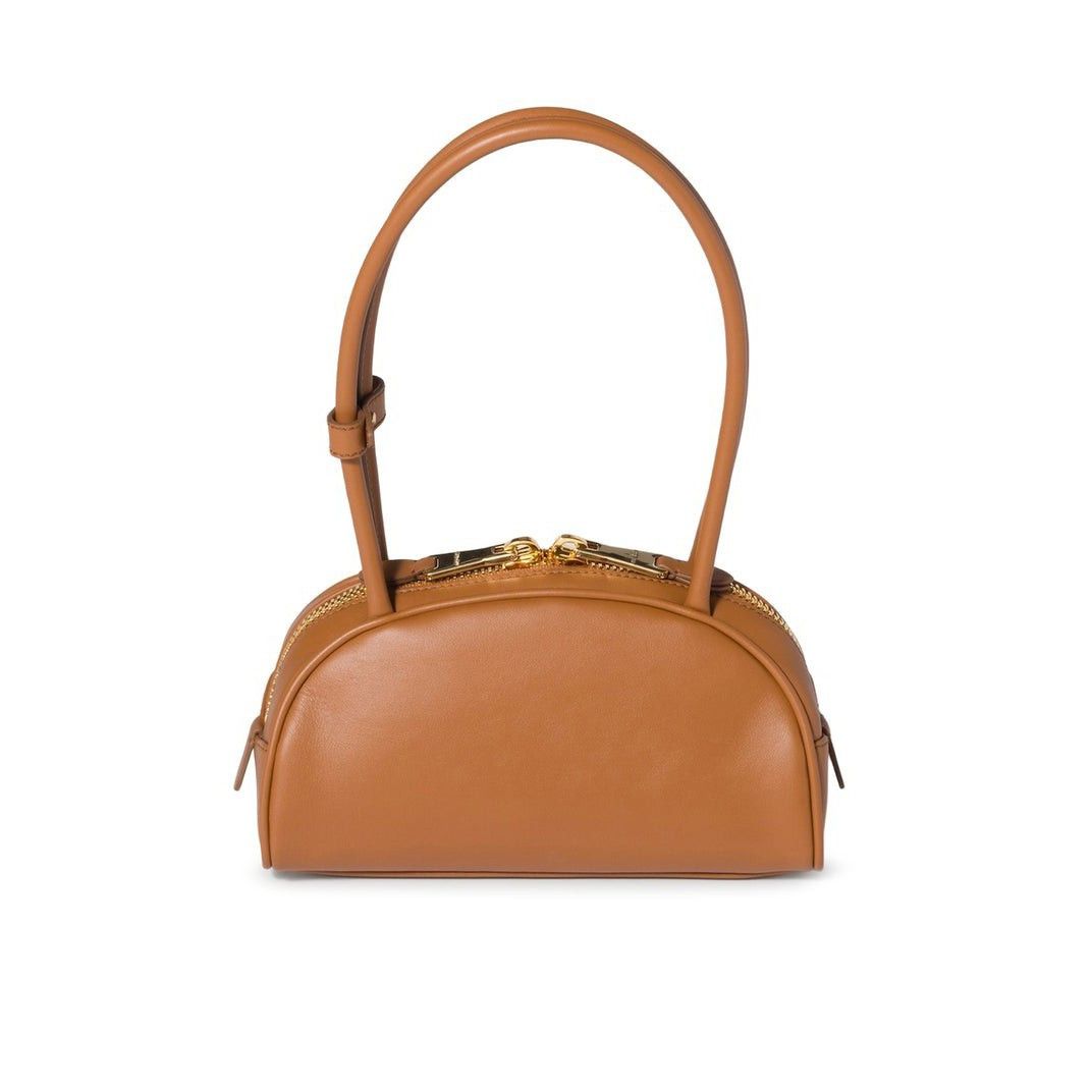 Miu Miu MIU MIU Beau Small $2500 Cognac Leather Top Handle New & Aut Size ONE SIZE - 3 Thumbnail