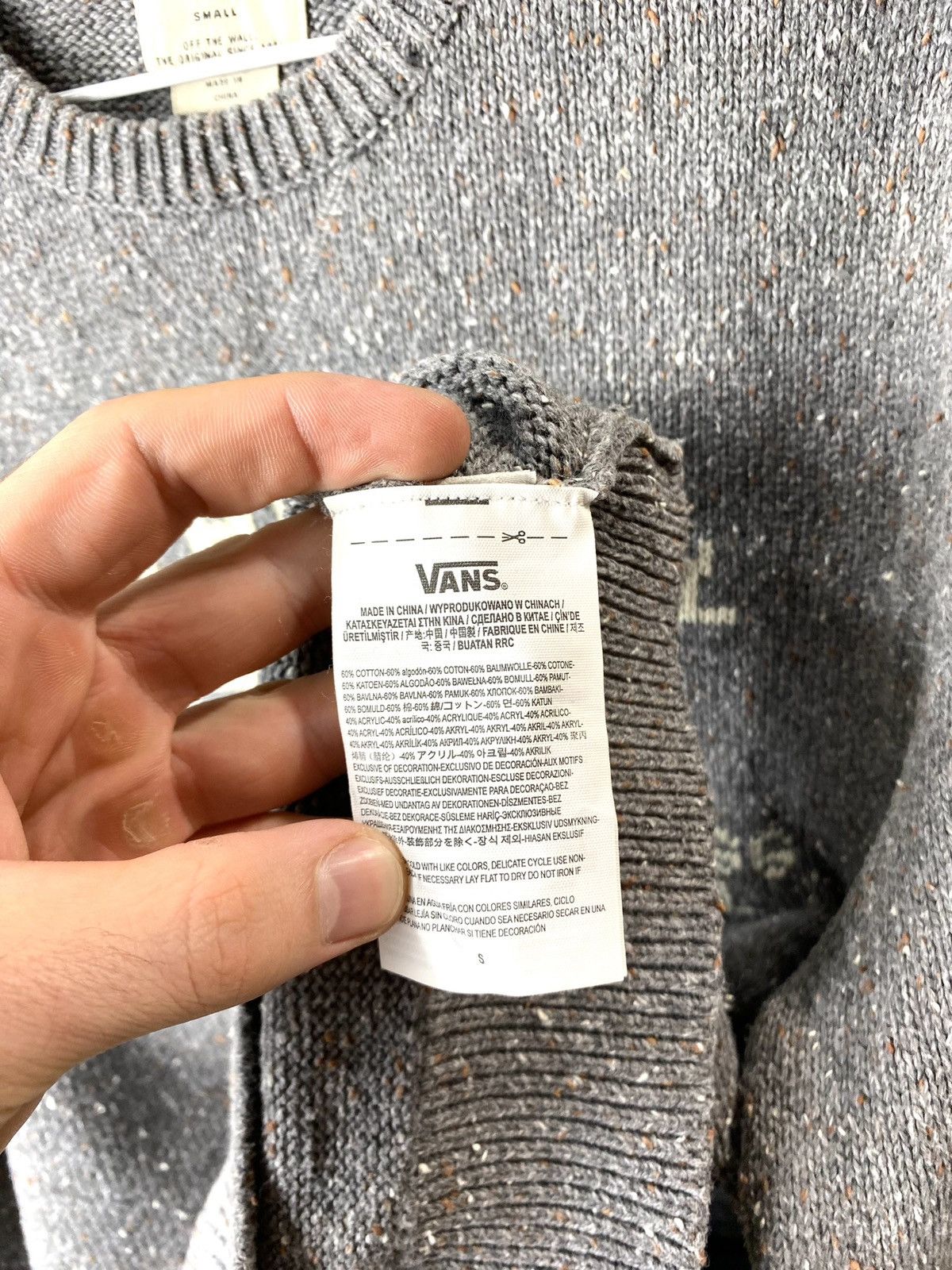 Vans Vans Knit Sweater Surf Style Skateboards Size US S / EU 44-46 / 1 - 7 Thumbnail