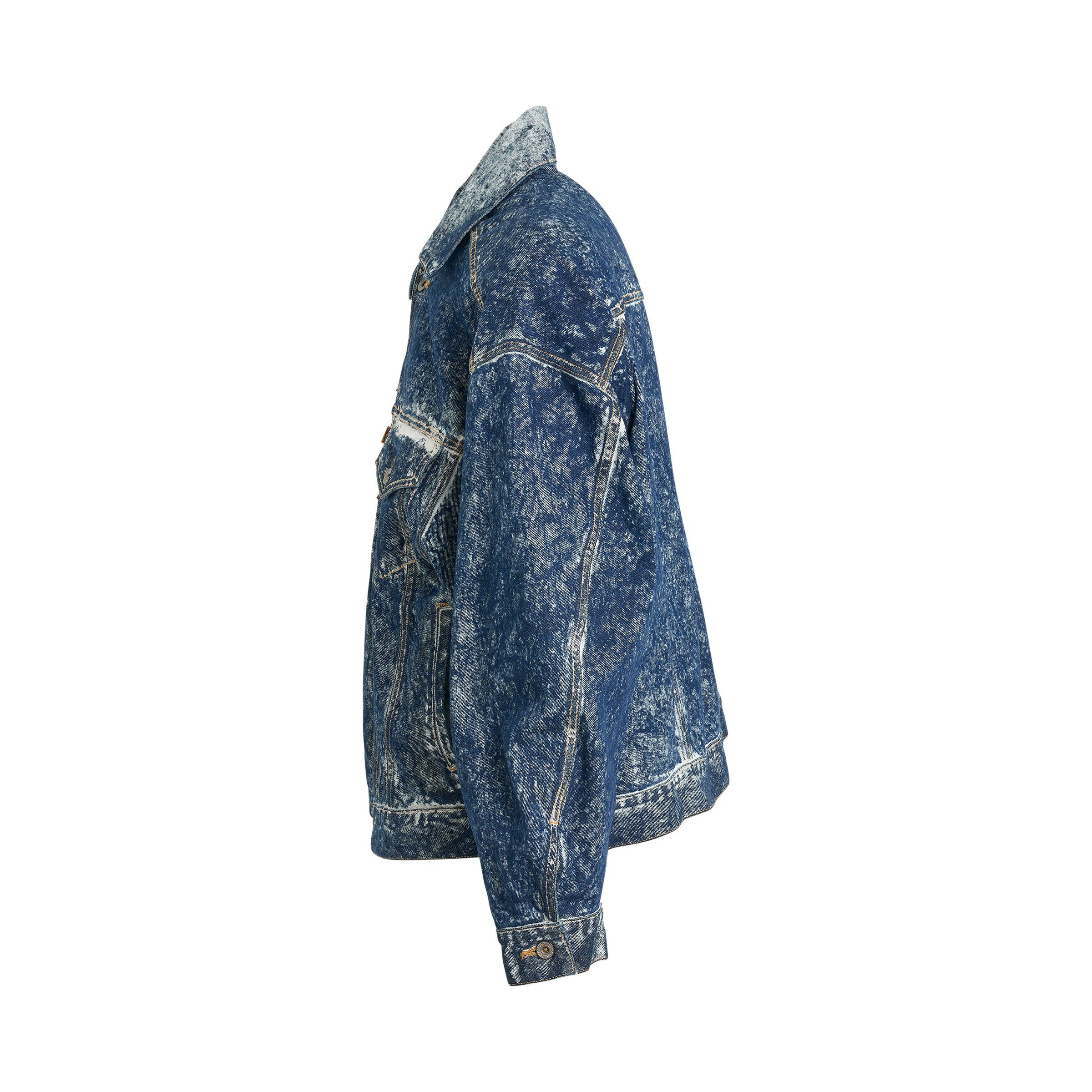 Doublet o1mris0824 Denim Jacket in Indigo Size US S / EU 44-46 / 1 - 3 Thumbnail