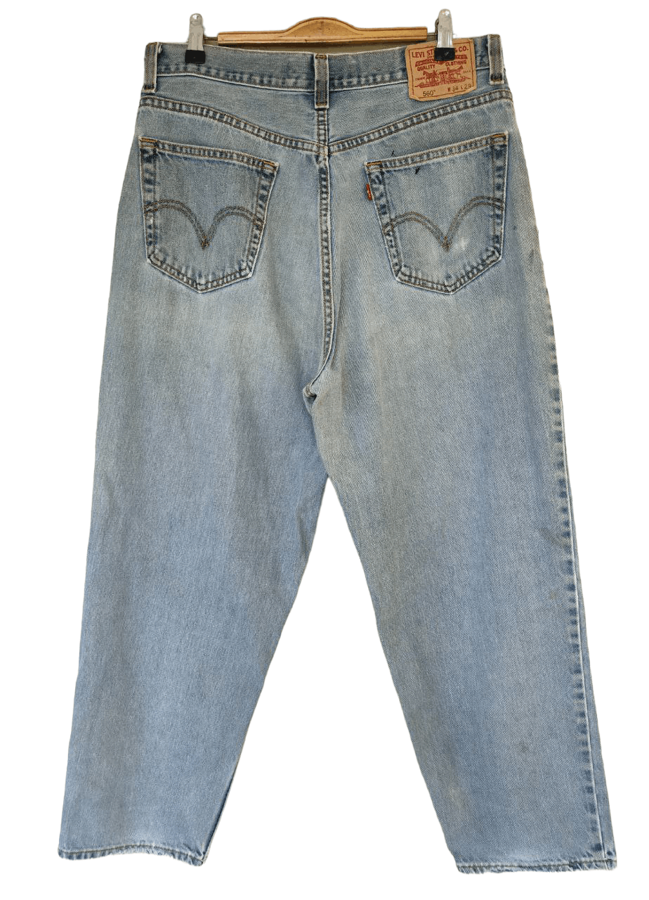 Levi's Vintage Levi's 560 Denim 34x29 Size US 34 / EU 50 - 2 Thumbnail