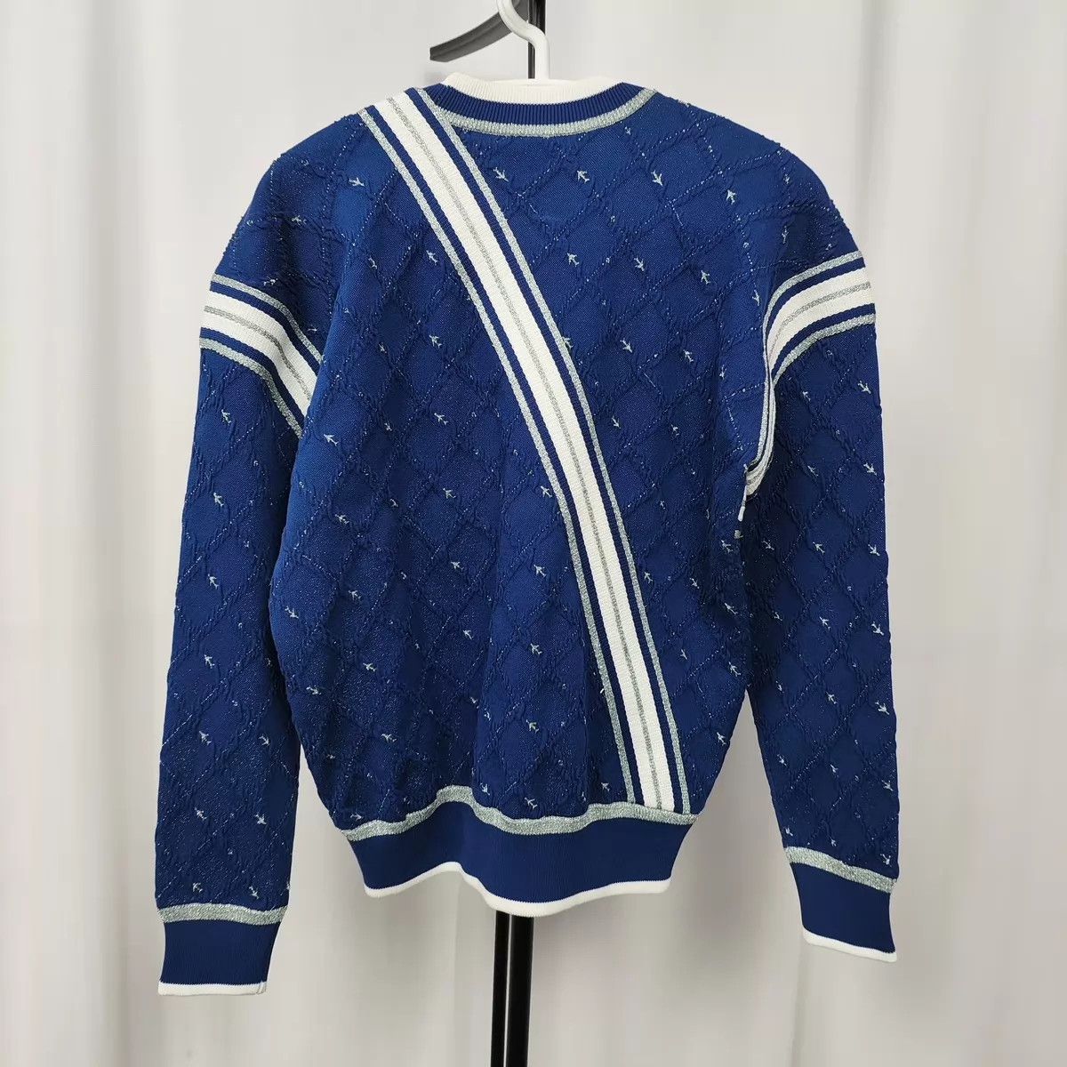 Chanel Chanel 16S Wool Sweater Blue 34 EU Size XS / US 0-2 / IT 36-38 - 2 Thumbnail