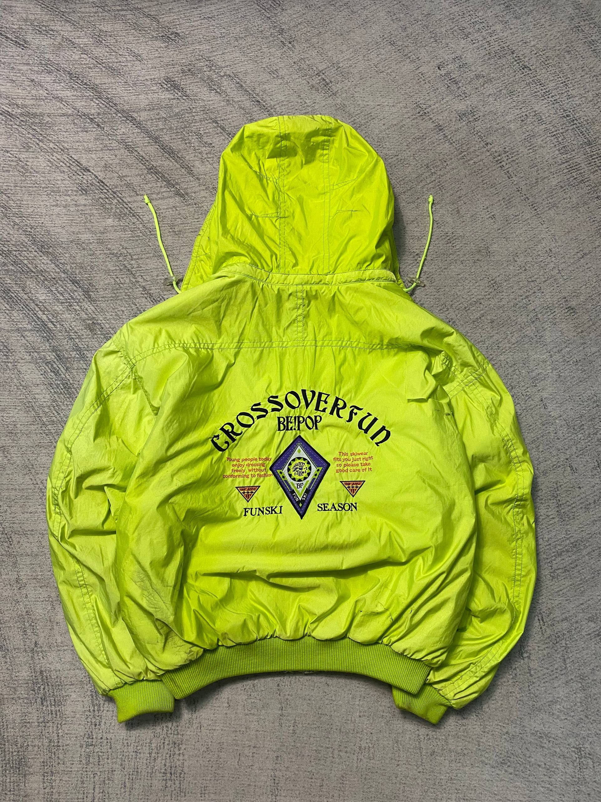 Hypebeast Be!Pop Reversible Funky Graphic Jacket 90s Japan Streetwear Size US L / EU 52-54 / 3 - 11 Thumbnail
