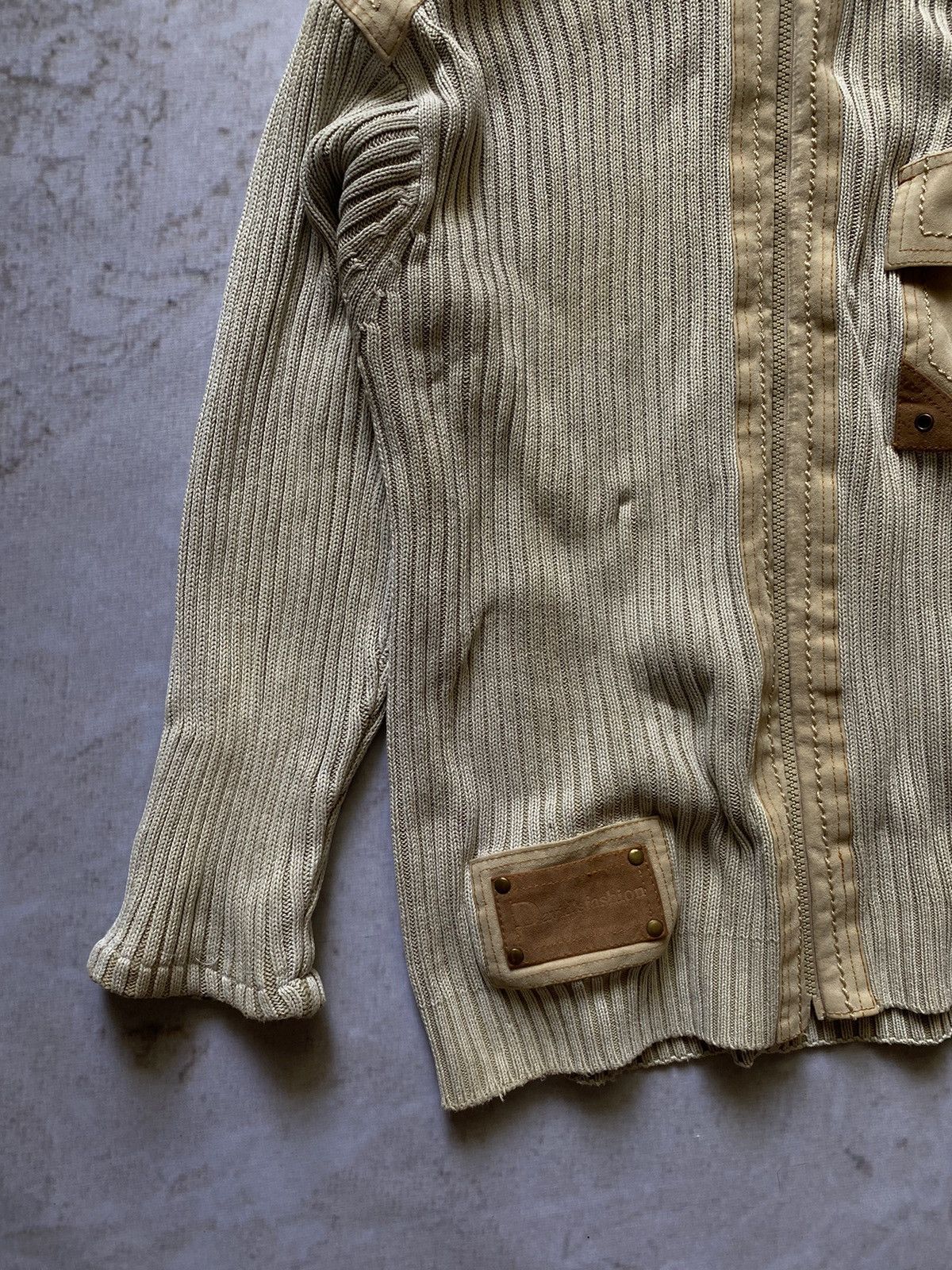 Vintage Vintage AvantGarde Knit Sweater Japanese Y2k style Size US M / EU 48-50 / 2 - 3 Thumbnail