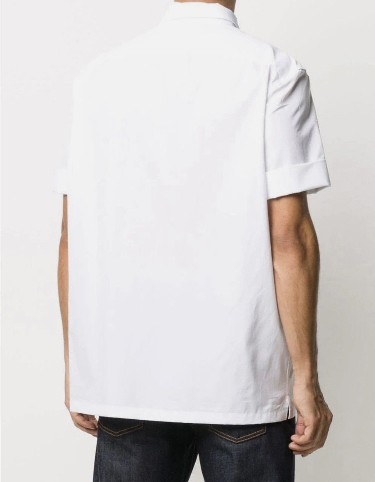 Neil Barrett Neil Barrett Lightning Logo Oversized Shirt – Size S Size US S / EU 44-46 / 1 - 3 Thumbnail