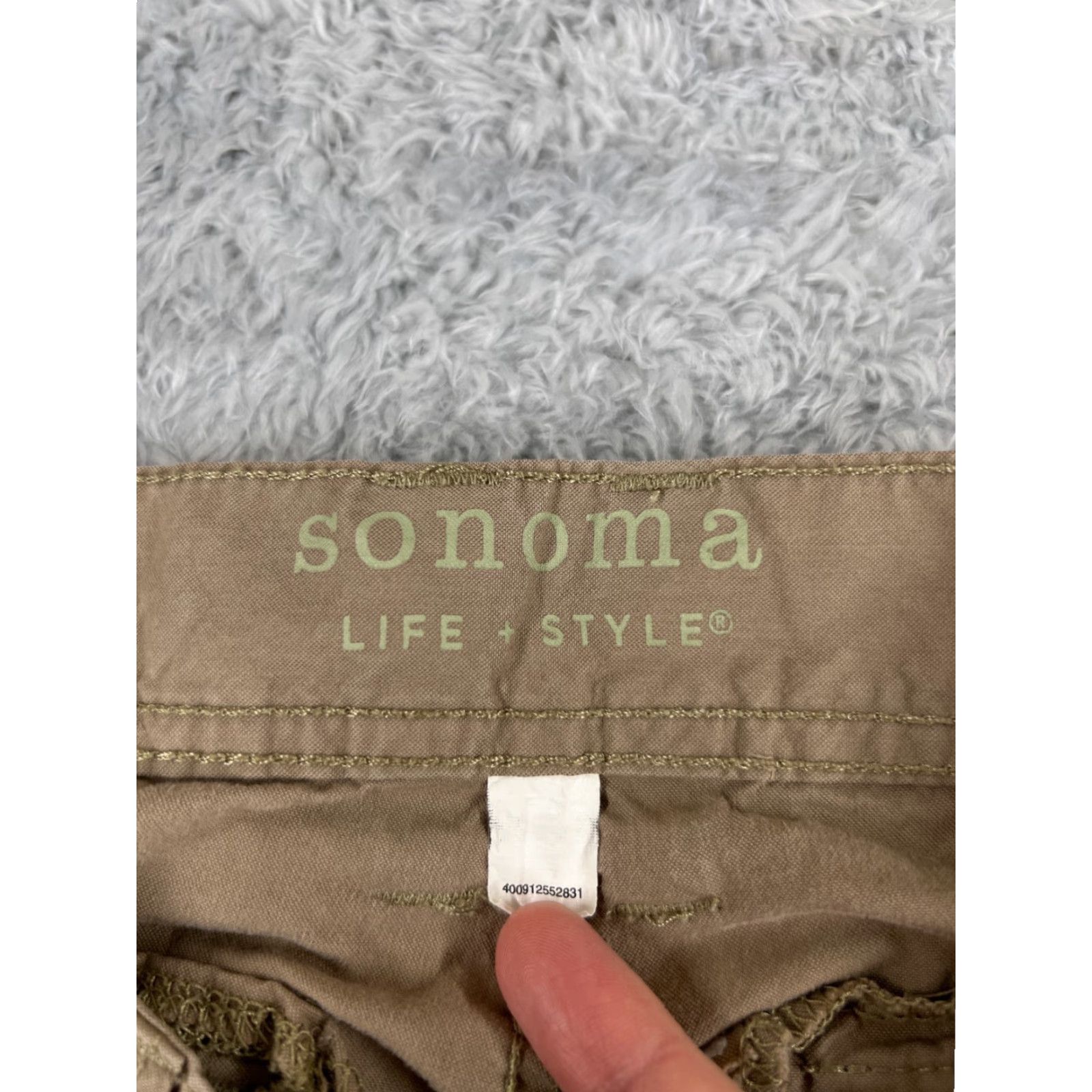 Vintage Sonoma Pants Mens 30 Beige Convertible Cargo Hiking Camping Backpacking 30x30 Pants Beige Mens Regular Straight Khakis Convertible Cargo Hiking 30x30 Size US 30 / EU 46 - 6 Thumbnail