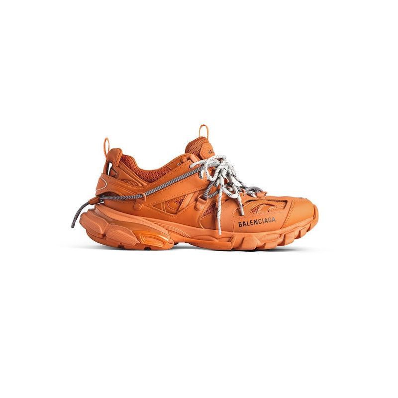 Balenciaga Track Trail Laces Sneaker in Orange/Grey Size US 11 / EU 44 - 1 Thumbnail