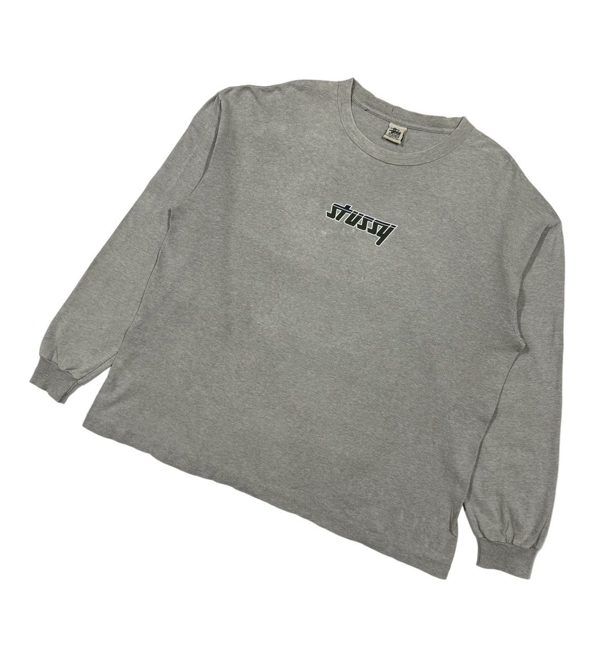 Stussy Vtg🔥90’s Stussy Oval Centre Single Longsleeve Tee Size US XL / EU 56 / 4 - 7 Thumbnail
