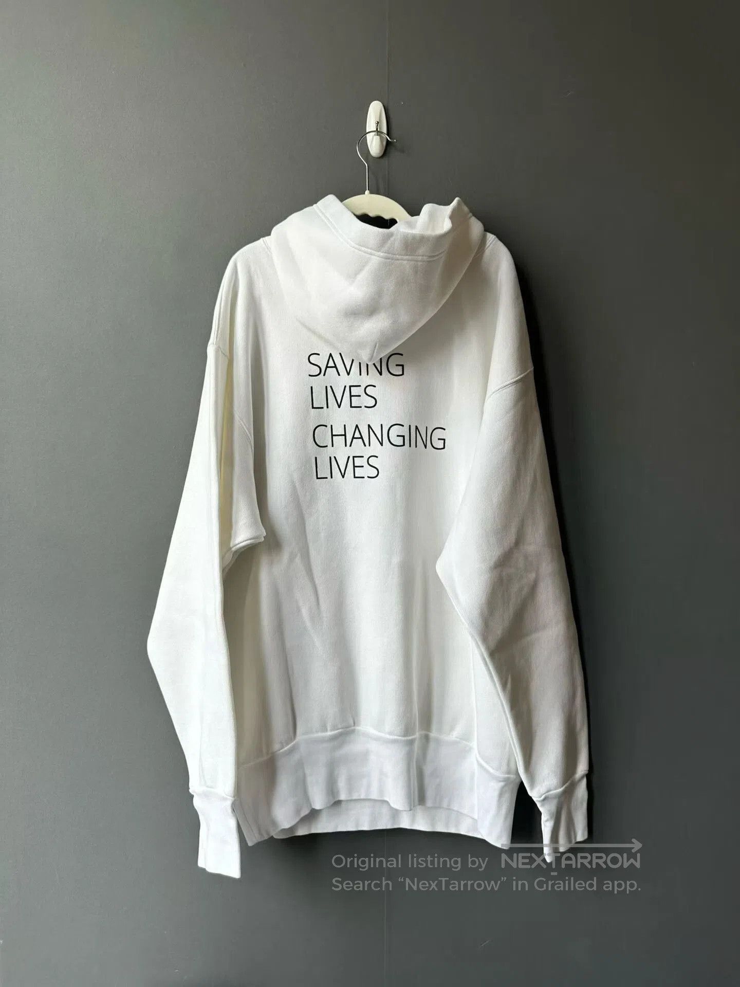 Balenciaga Balenciaga Charity Hoodie. Size US L / EU 52-54 / 3 - 2 Thumbnail